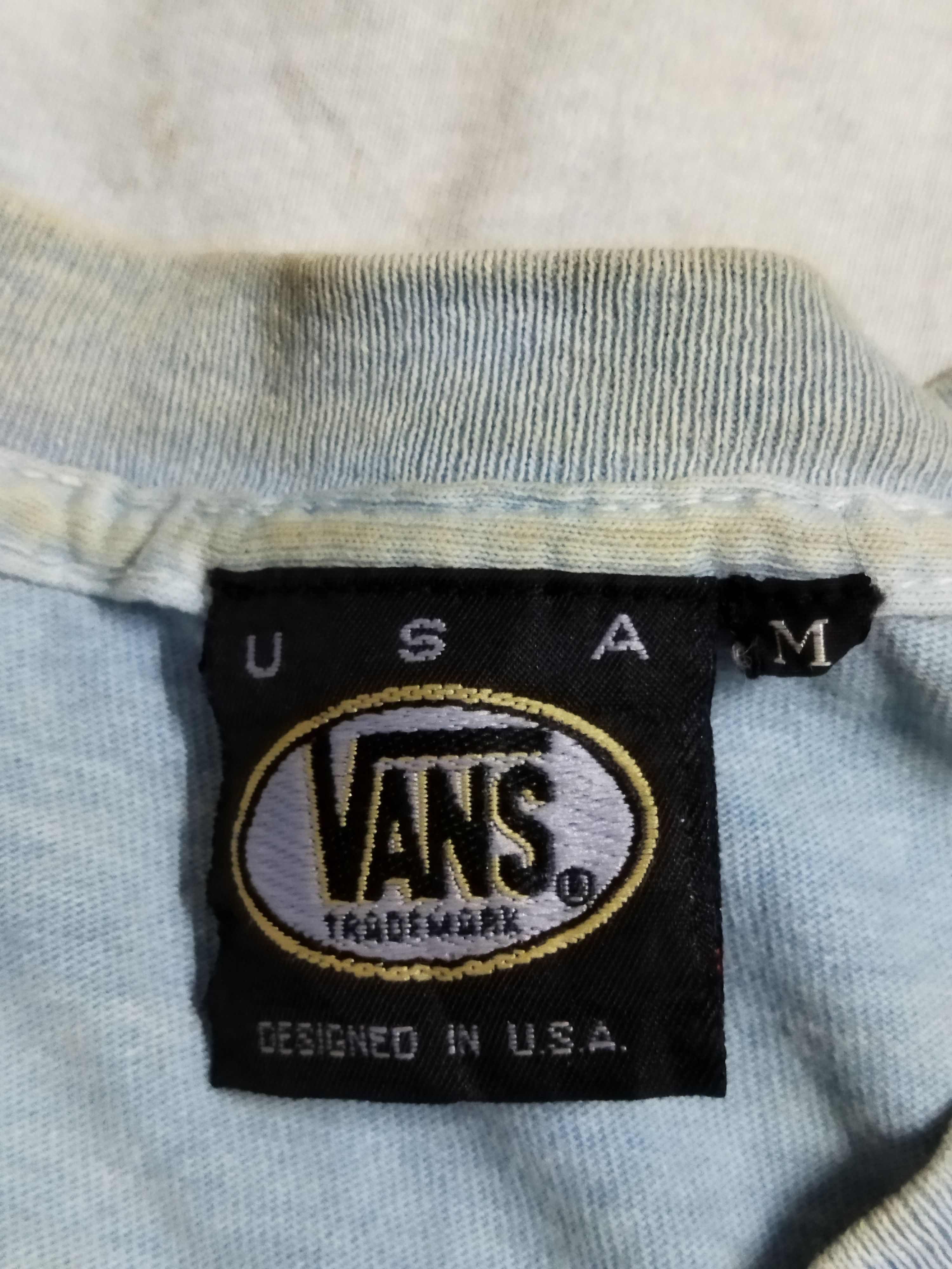 Band Tees × Vans Vintage 90s Vans x Sex Pistols Distressed Tee Size US L / EU 52-54 / 3 - 4 Thumbnail