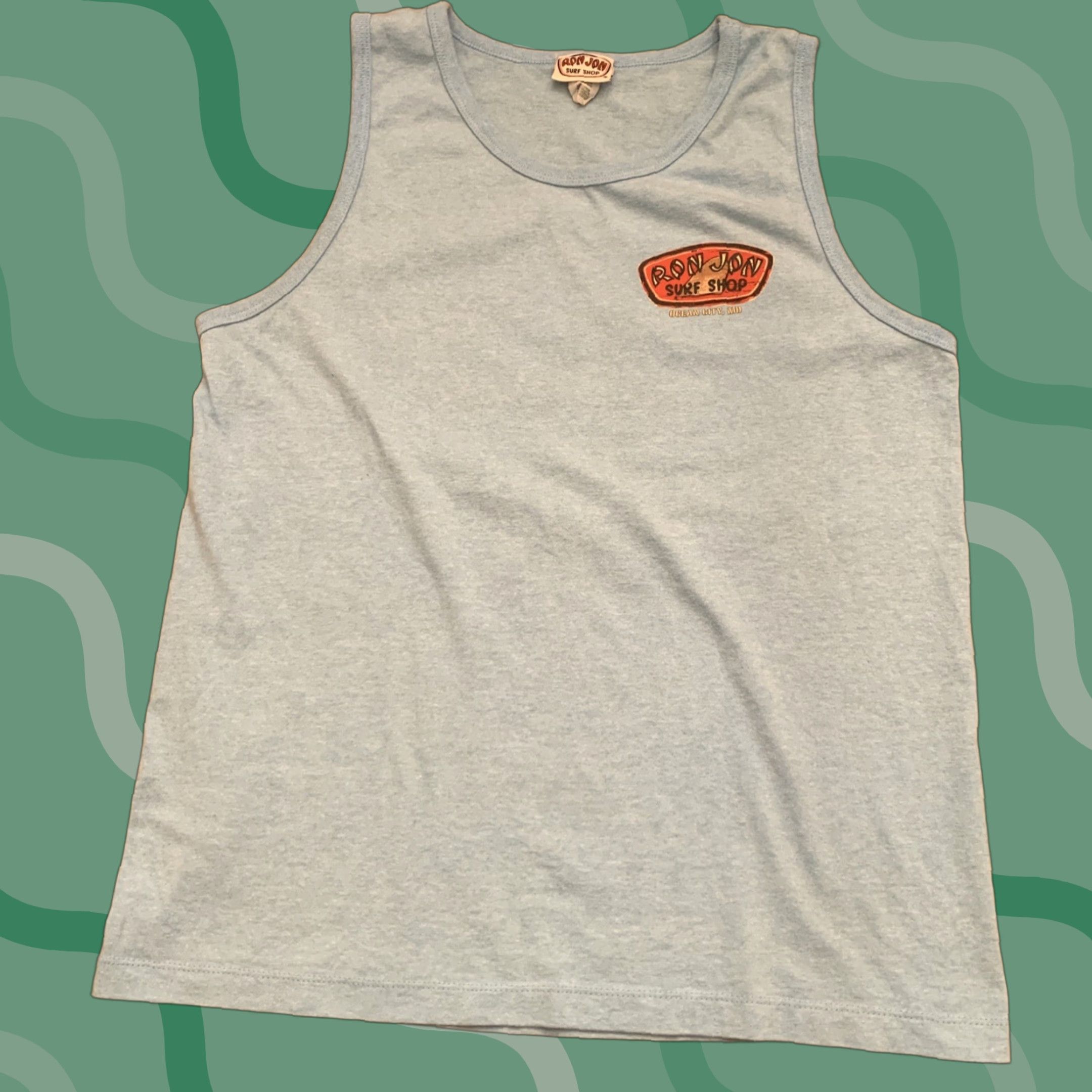 Ron Jon Surf Shop VINTAGE Ron Jon Tank Top Ocean City Maryland Blue S Summer Men Size S Tank Top Size US S / EU 44-46 / 1 - 1 Thumbnail