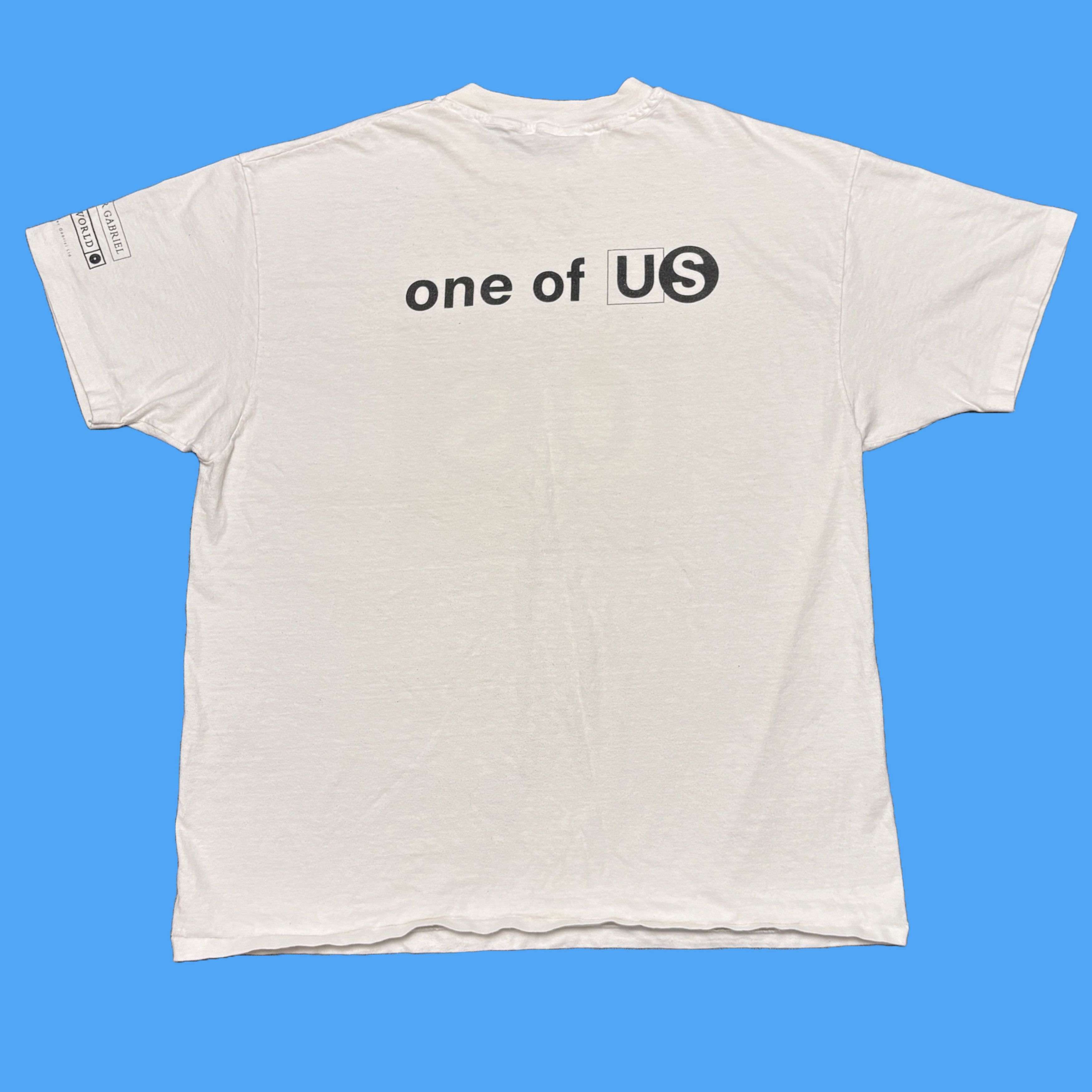 Band Tees × Vintage Vintage Peter Gabriel Shirt Single Stitch Vintage Band Tees Size US XL / EU 56 / 4 - 2 Thumbnail