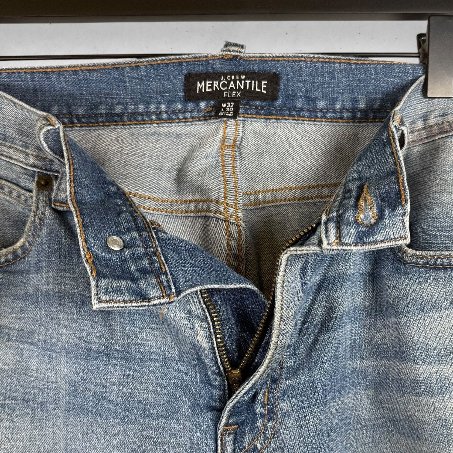 J.Crew J.Crew Mercantile Flex Men's Size W32 L30 Straight Leg Fit Size US 32 / EU 48 - 3 Thumbnail
