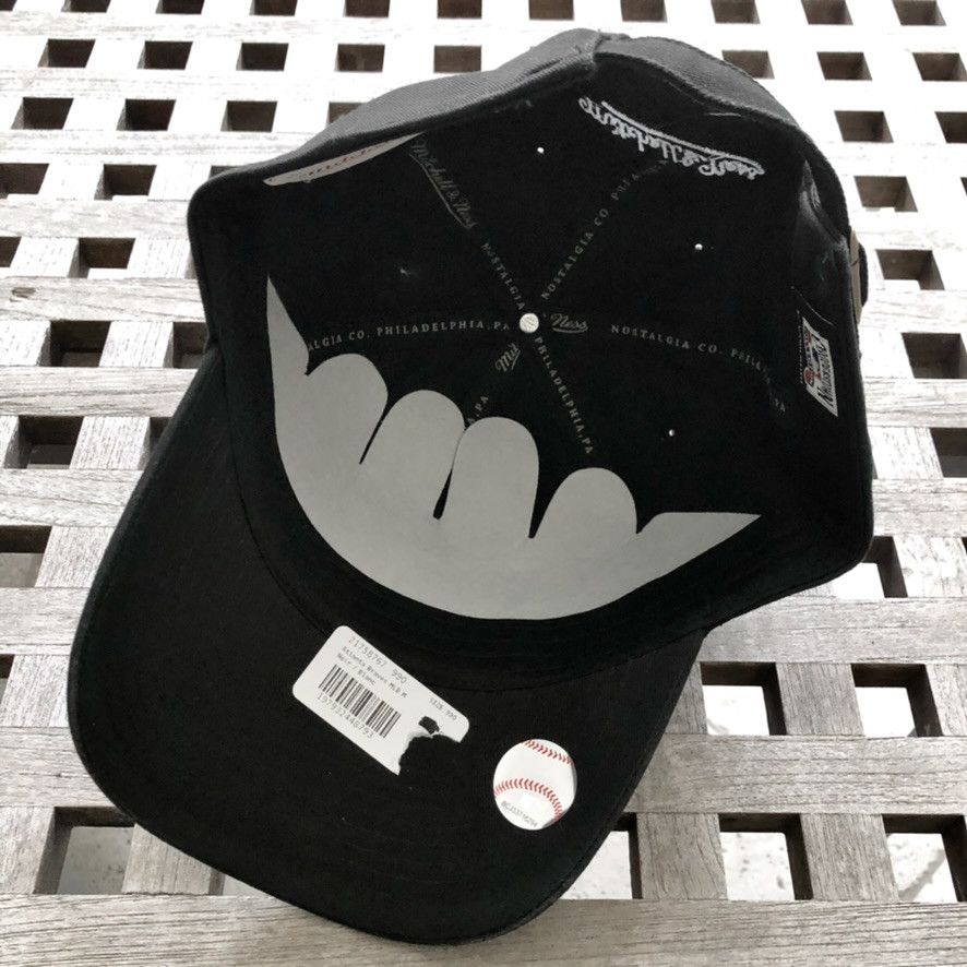 Mitchell & Ness Atlanta Braves MLB Cooperstown Monochrome Adjustable Hat Size ONE SIZE - 4 Thumbnail