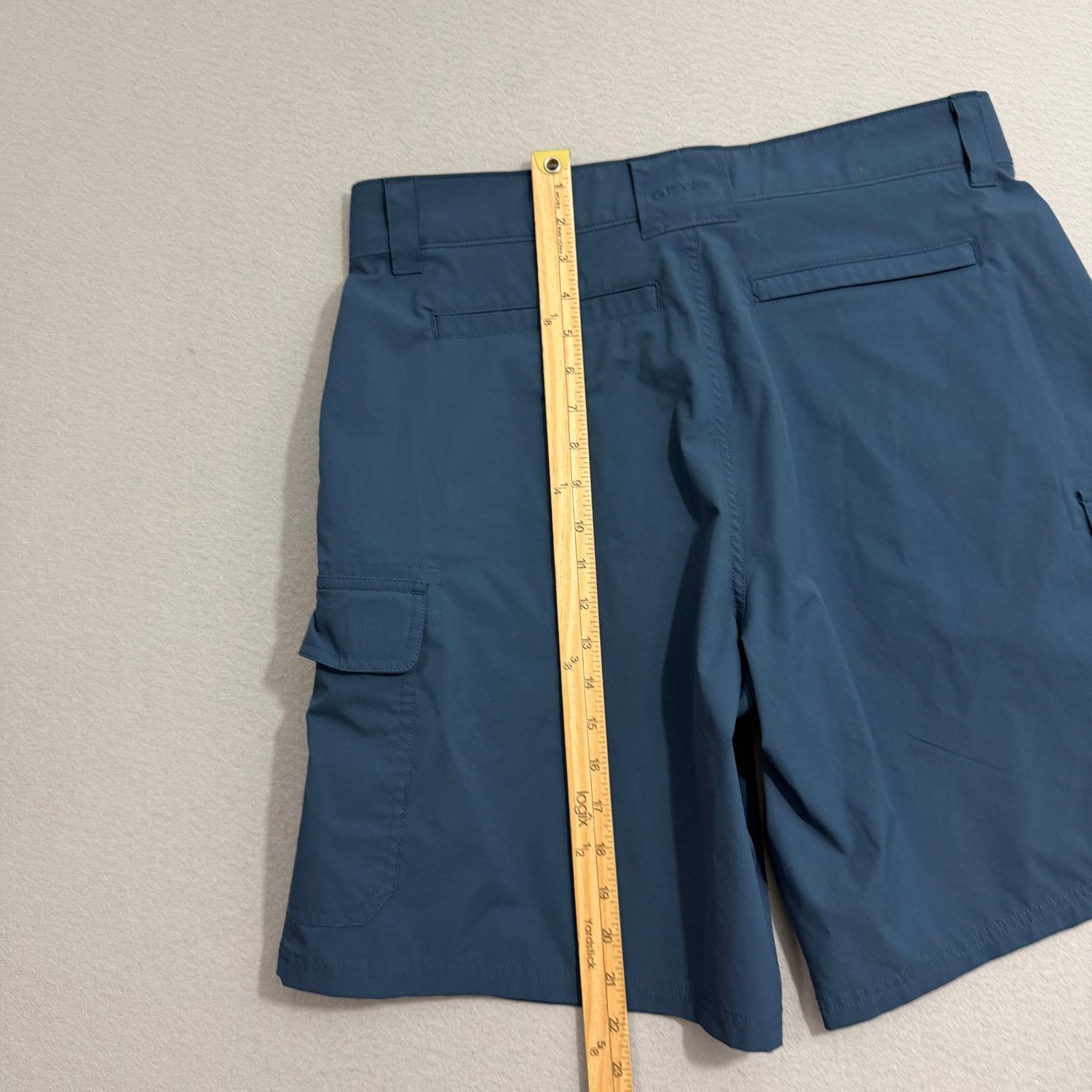 Orvis Orvis Tech Cargo Shorts Men's 34 Blue 9" Inseam Flat Front Size US 34 / EU 50 - 9 Thumbnail