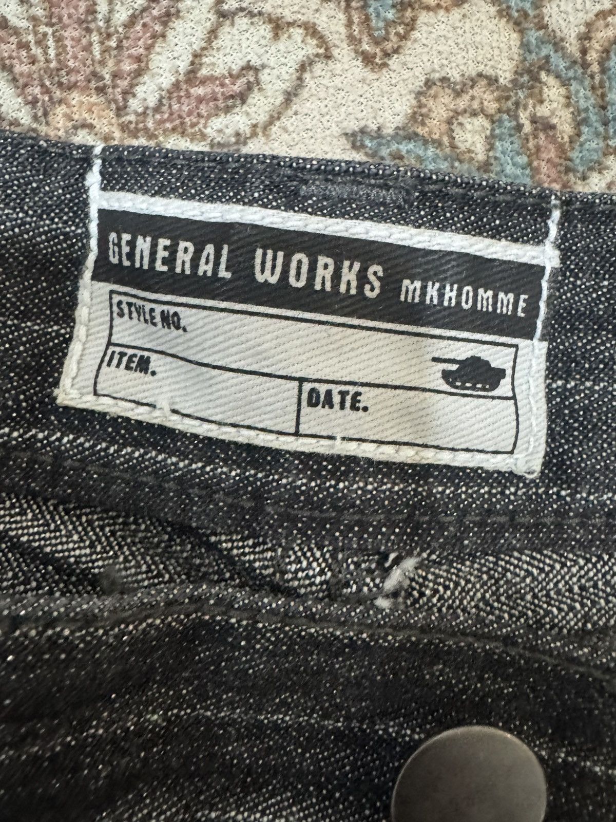 Hysteric Glamour × Vintage Vintage Michel Klein Homme Stripes Jeans Size US 32 / EU 48 - 9 Thumbnail