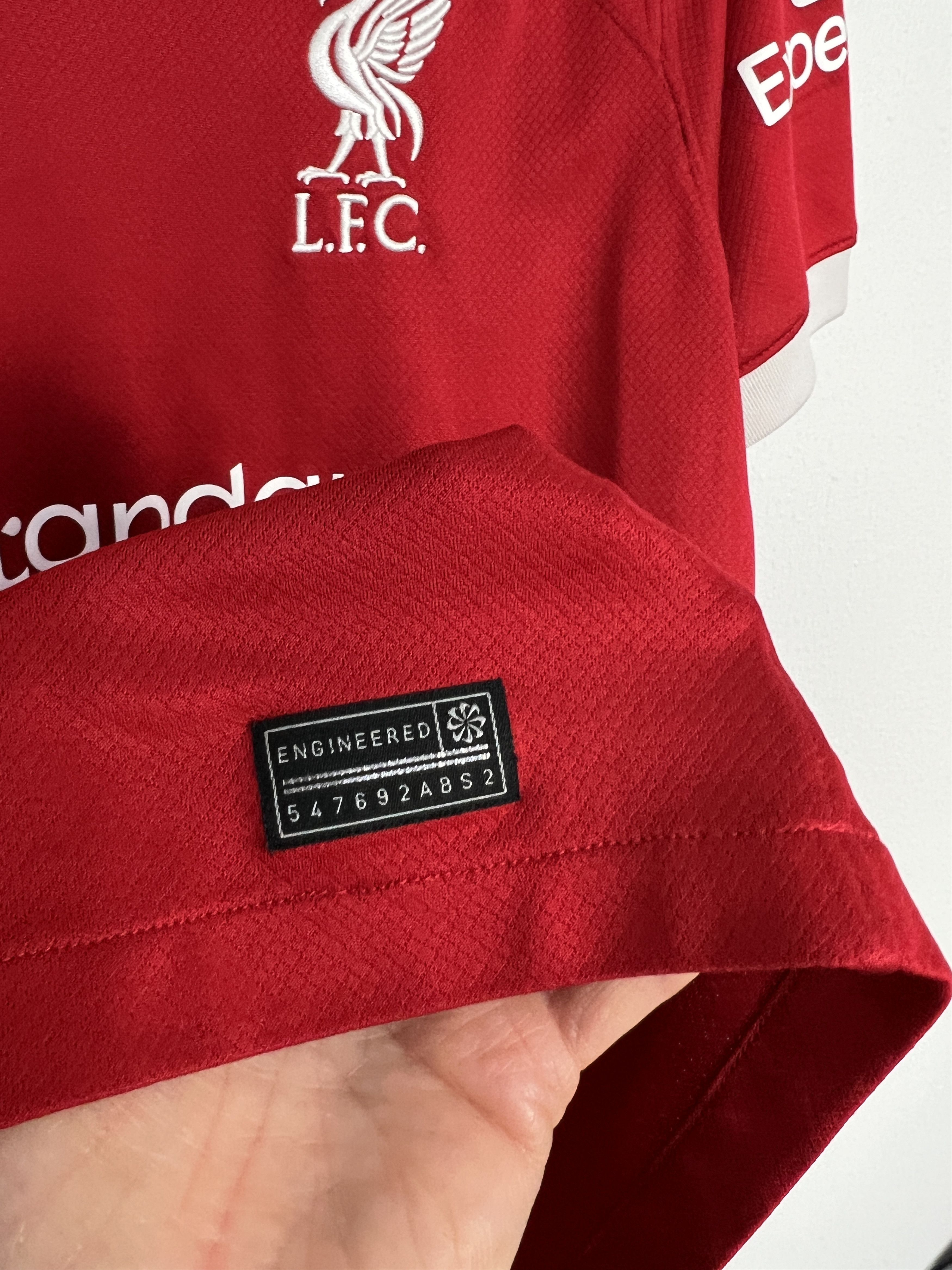 Nike Liverpool Home football shirt 2023 Soccer Nike Jersey Trikot Size US M / EU 48-50 / 2 - 5 Thumbnail