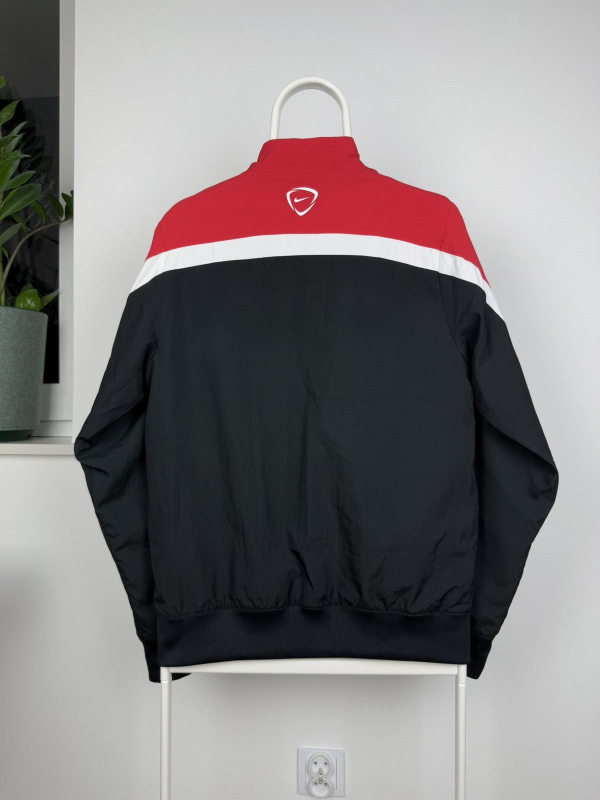 Nike × Vintage 00s Nike Vintage Manchester United Track Jacket Size US S / EU 44-46 / 1 - 8 Thumbnail