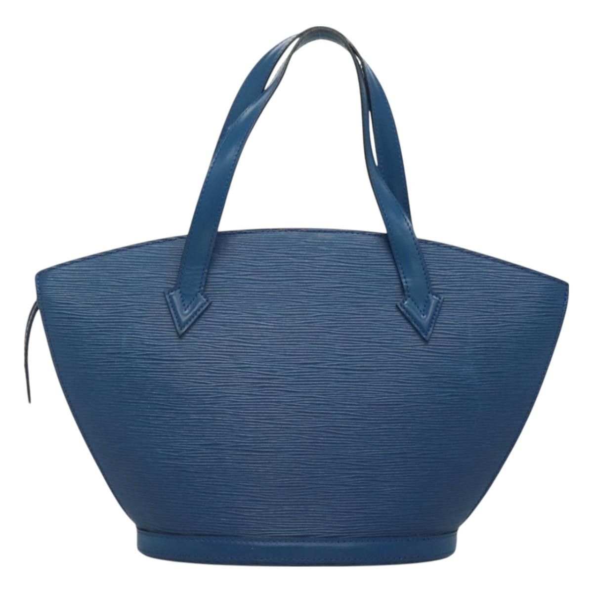 Louis Vuitton LOUIS VUITTON Epi Saint Jacques Shoulder Bag Blue M52275 Size ONE SIZE - 3 Thumbnail
