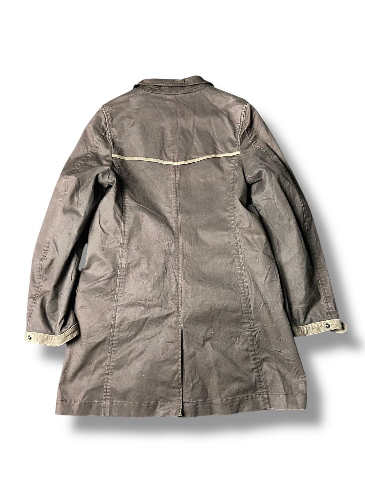 Japanese Brand Vintage No One Else Long Chore Jacket (163) Size US XXS / EU 40 - 4 Thumbnail