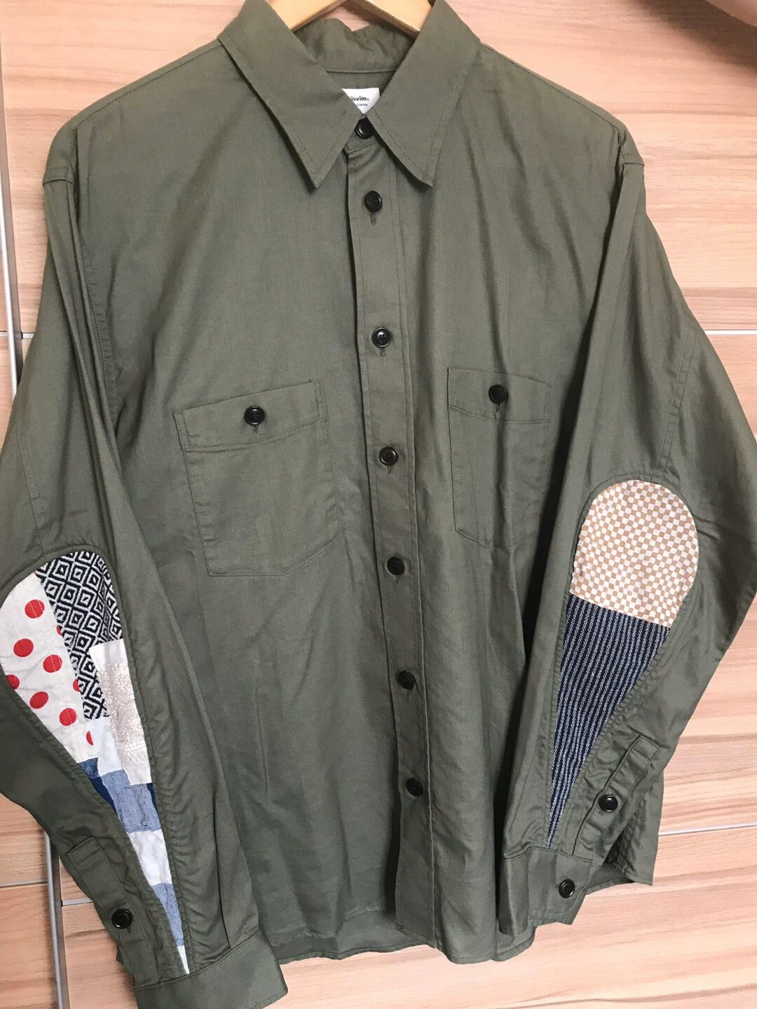 Visvim Visvim 19S vintage fabric drip shirt Size US M / EU 48-50 / 2 - 1 Thumbnail