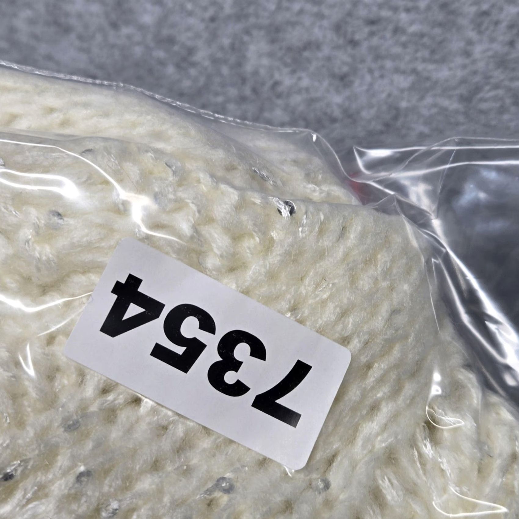 Jessica Simpson Jessica Simpson Scarf Womens One Size White Knit Oblong Sequin Winter Warm Size ONE SIZE - 6 Thumbnail