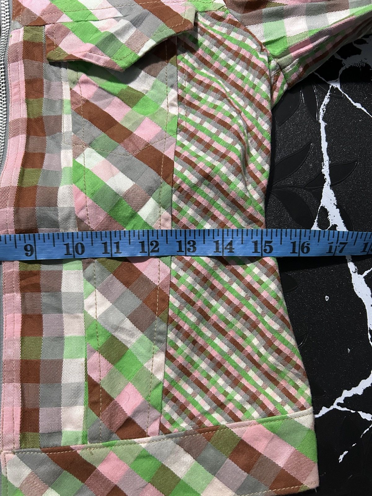Zucca Vintage issey miyake zucca trucker jacket plaid Size S / US 4 / IT 40 - 10 Thumbnail