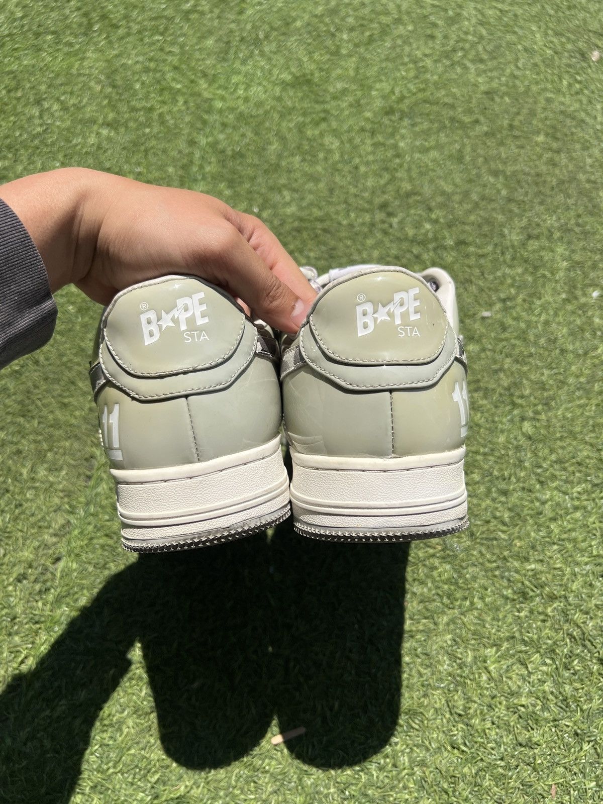 Bape Bape Sta Camo Grey Anniversary 11th Size US 10 / EU 43 - 6 Thumbnail