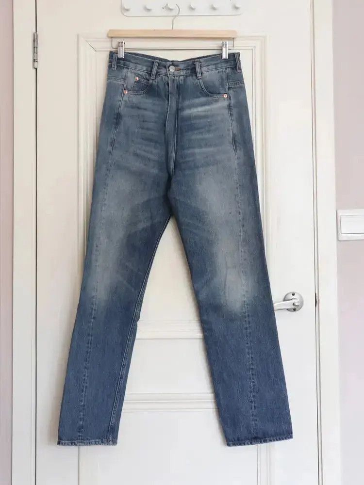 Martine Rose Sz S Martine Rose Twisted Zipped Denim-2507 Size US 28 / EU 44 - 7 Thumbnail