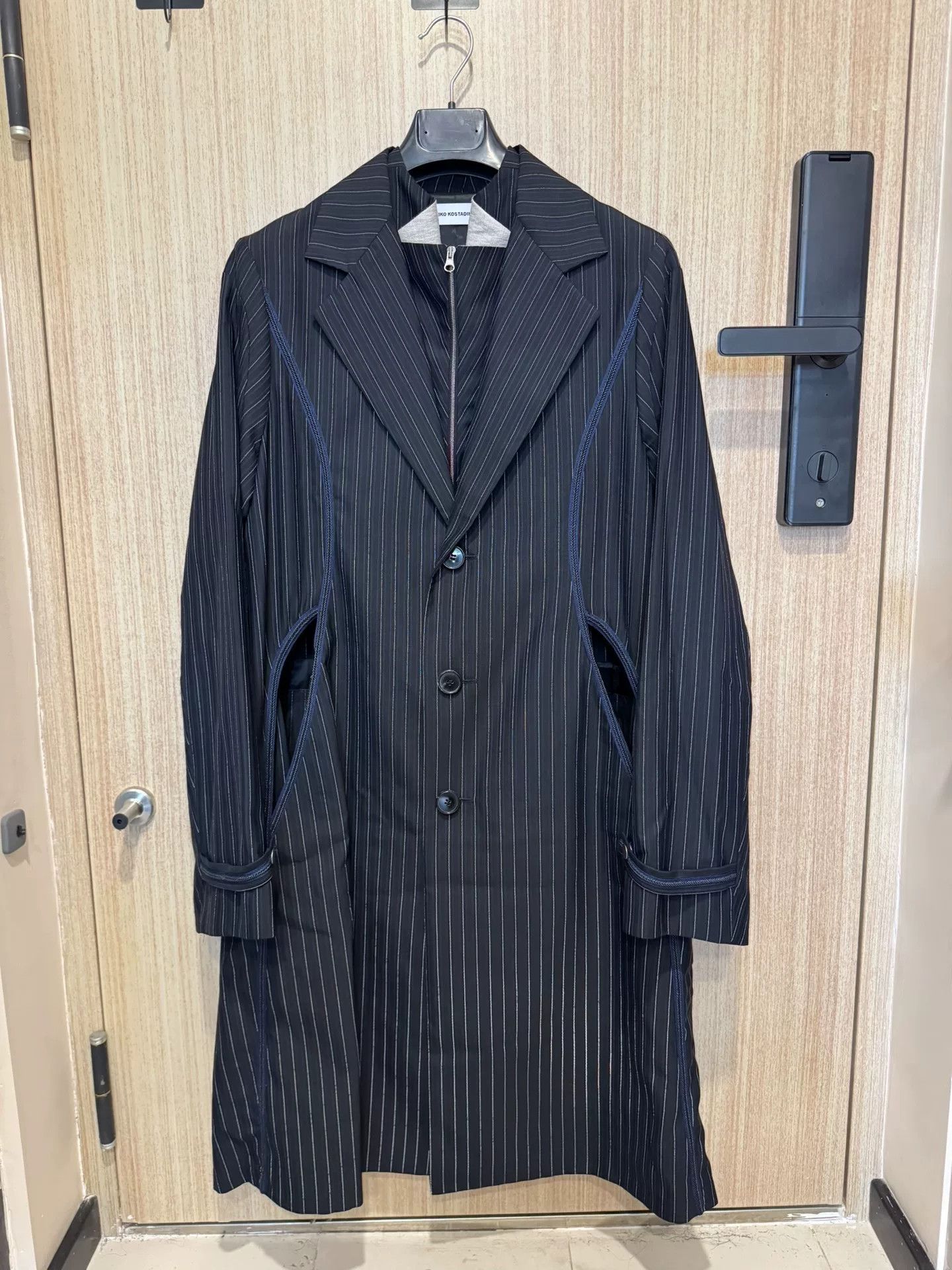 Kiko Kostadinov Kiko Kostadinov Freydal Tailored Long Coat Size US M / EU 48-50 / 2 - 1 Thumbnail