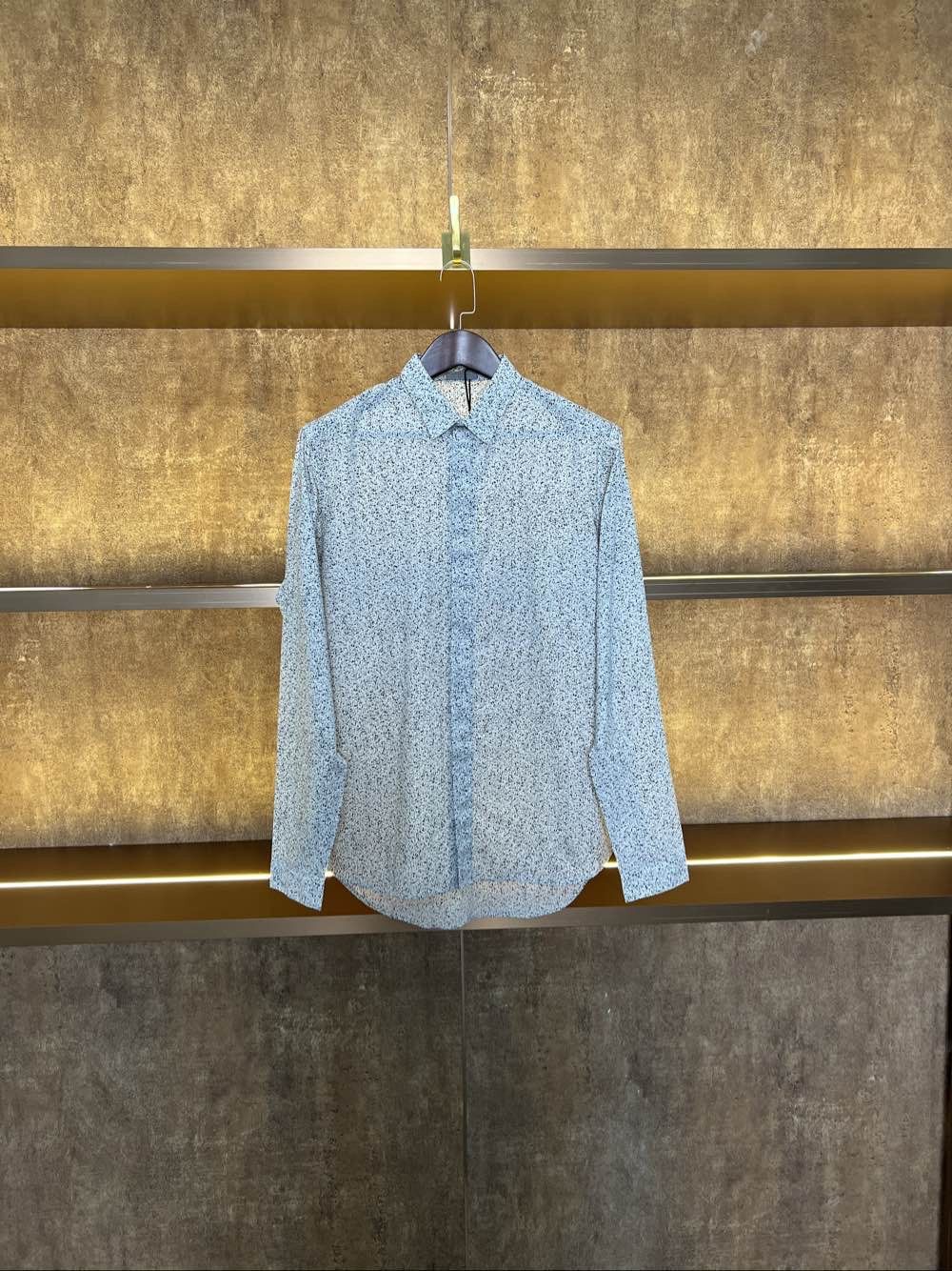 Dior Dior Speckled Print Button Up Shirt Size M Size US XXS / EU 40 - 1 Thumbnail