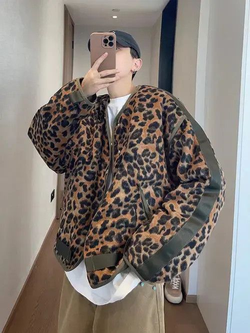 Other Tiger Reversable Bomber Jacket Size US M / EU 48-50 / 2 - 3 Thumbnail