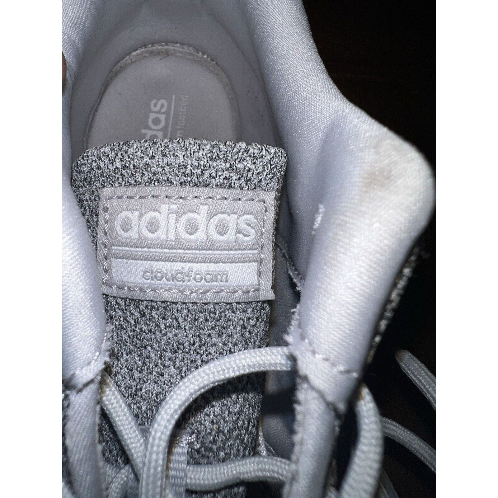 Adidas Women’s Adidas Cloudfoam Running Sneakers Shoes 9 Gray White Size US 7.5 / IT 37.5 - 8 Thumbnail