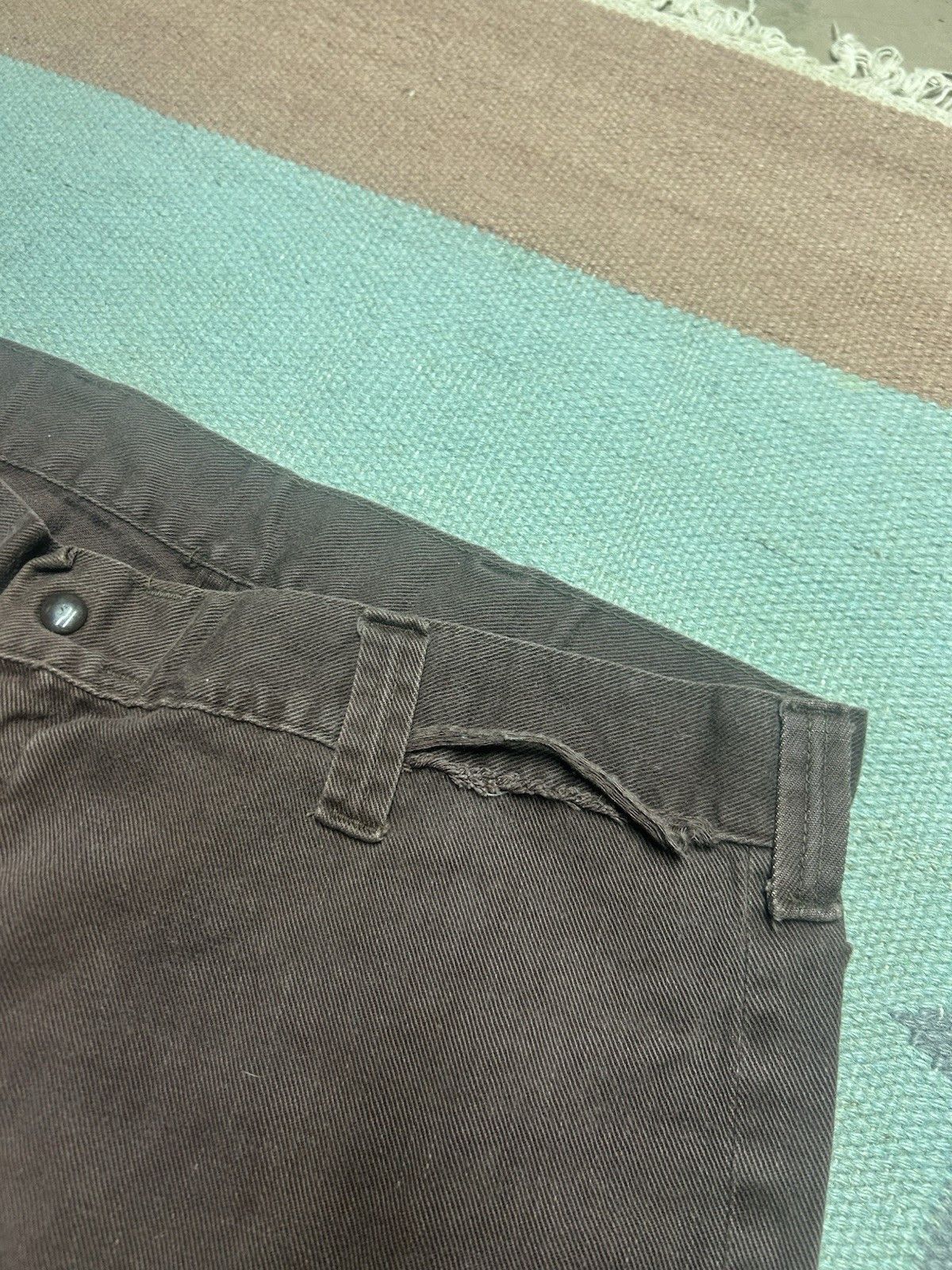 Vintage Vintage 70s bell bottom jeans elephant flare wide leg 32x31 Size US 32 / EU 48 - 9 Thumbnail