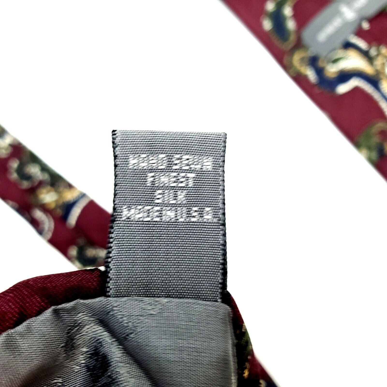 Robert Talbott Robert Talbott Silk Tie Purple Print Paisley Classic Size ONE SIZE - 5 Thumbnail
