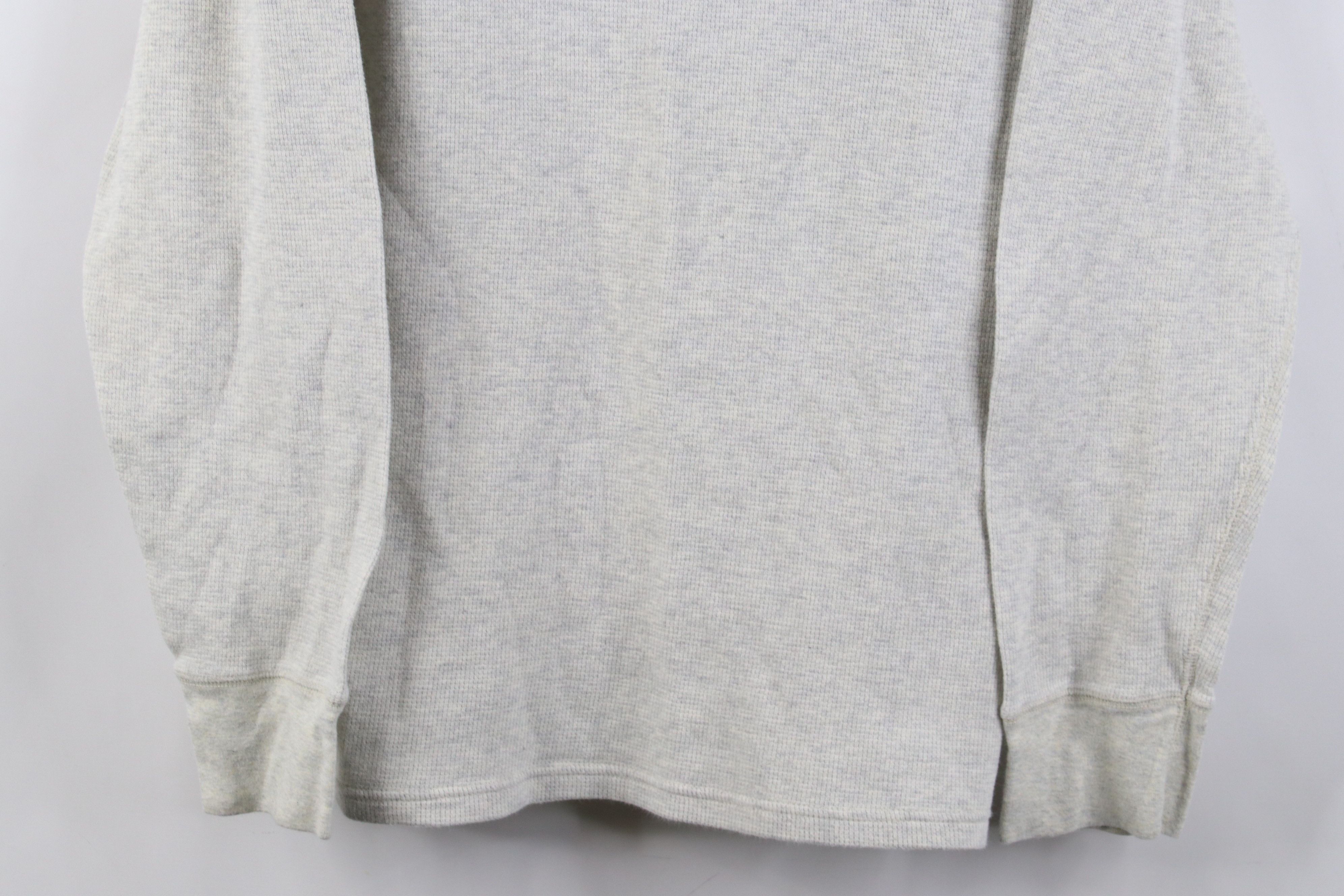 Polo Ralph Lauren Vintage 90s Y2K Ralph Lauren Knit Long Sleeve T-Shirt Gray Size US XL / EU 56 / 4 - 3 Thumbnail