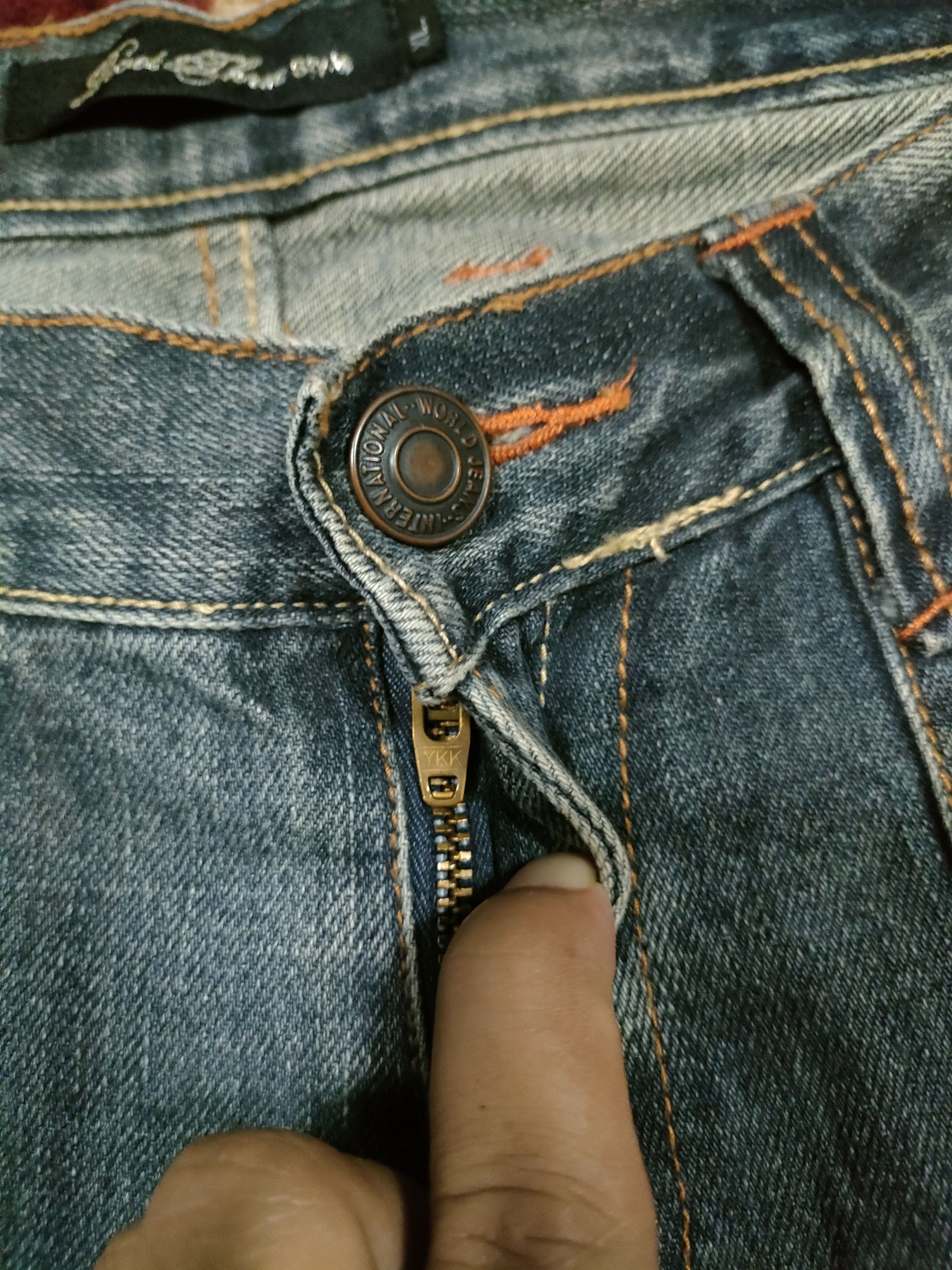 If Six Was Nine × Japanese Brand Flare🔥Roat & Three Style Jeans Size US 34 / EU 50 - 8 Thumbnail