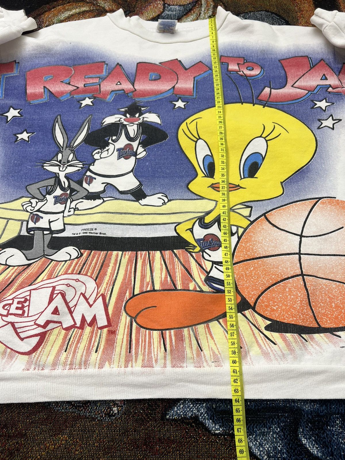 Vintage '96 Space Jam AOP Sweater Size US M / EU 48-50 / 2 - 8 Thumbnail