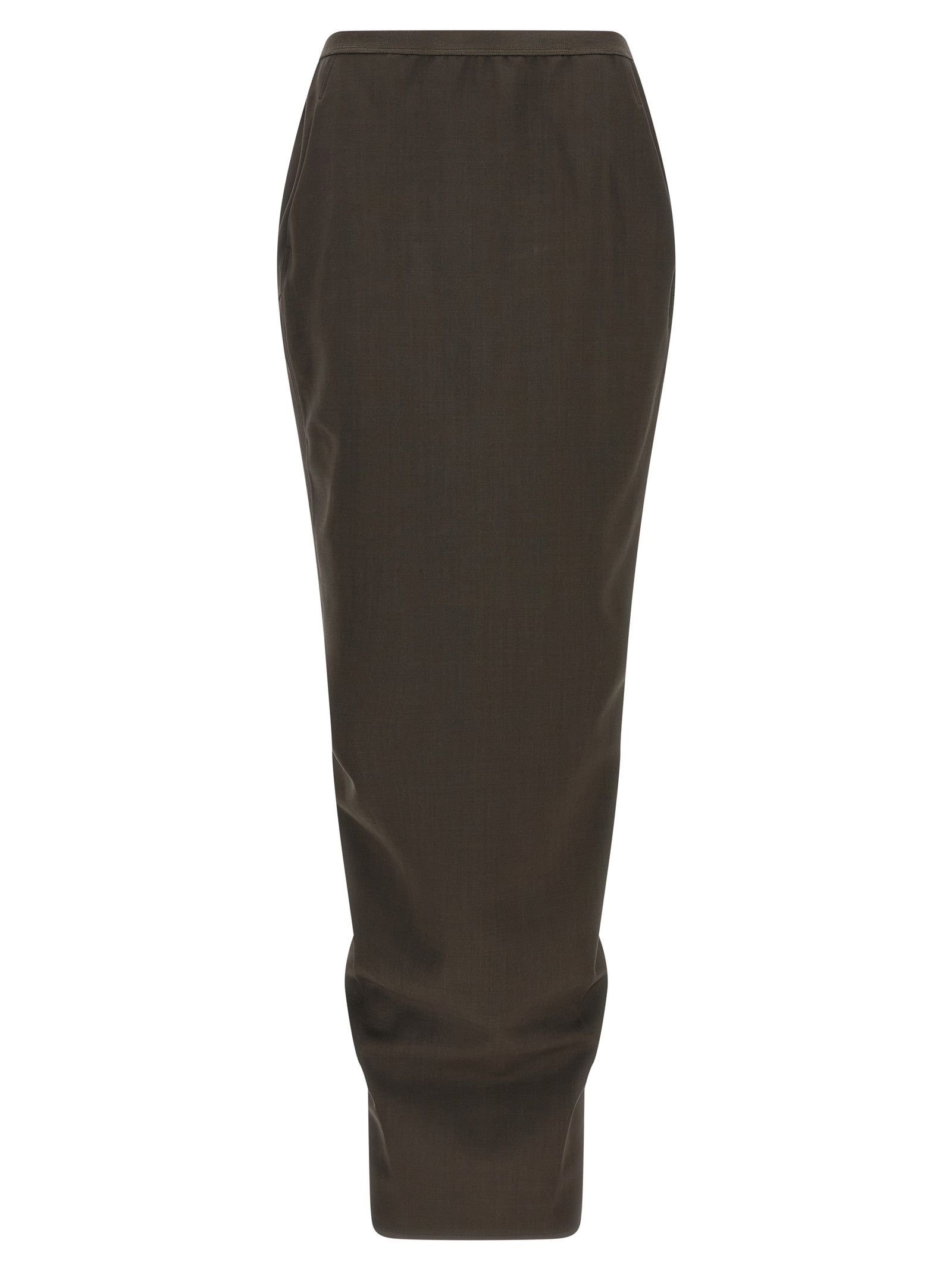 Rick Owens 'Soft Pillar Long' Skirt Size 28" / US 6 / IT 42 - 1 Thumbnail