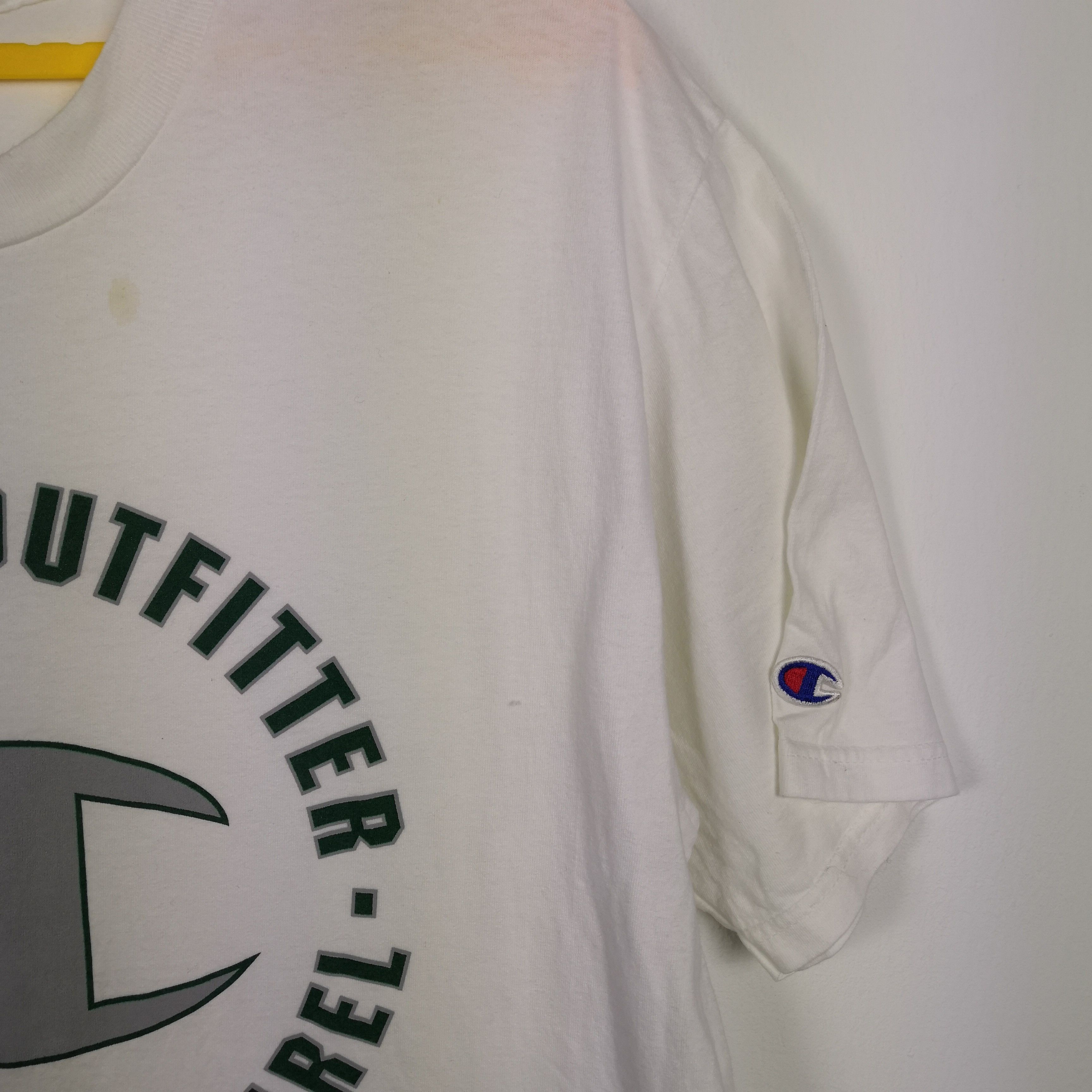 Champion Vintage 90s Champion T-Shirt Logo Streetswear Crewneck Tees Size US L / EU 52-54 / 3 - 4 Thumbnail