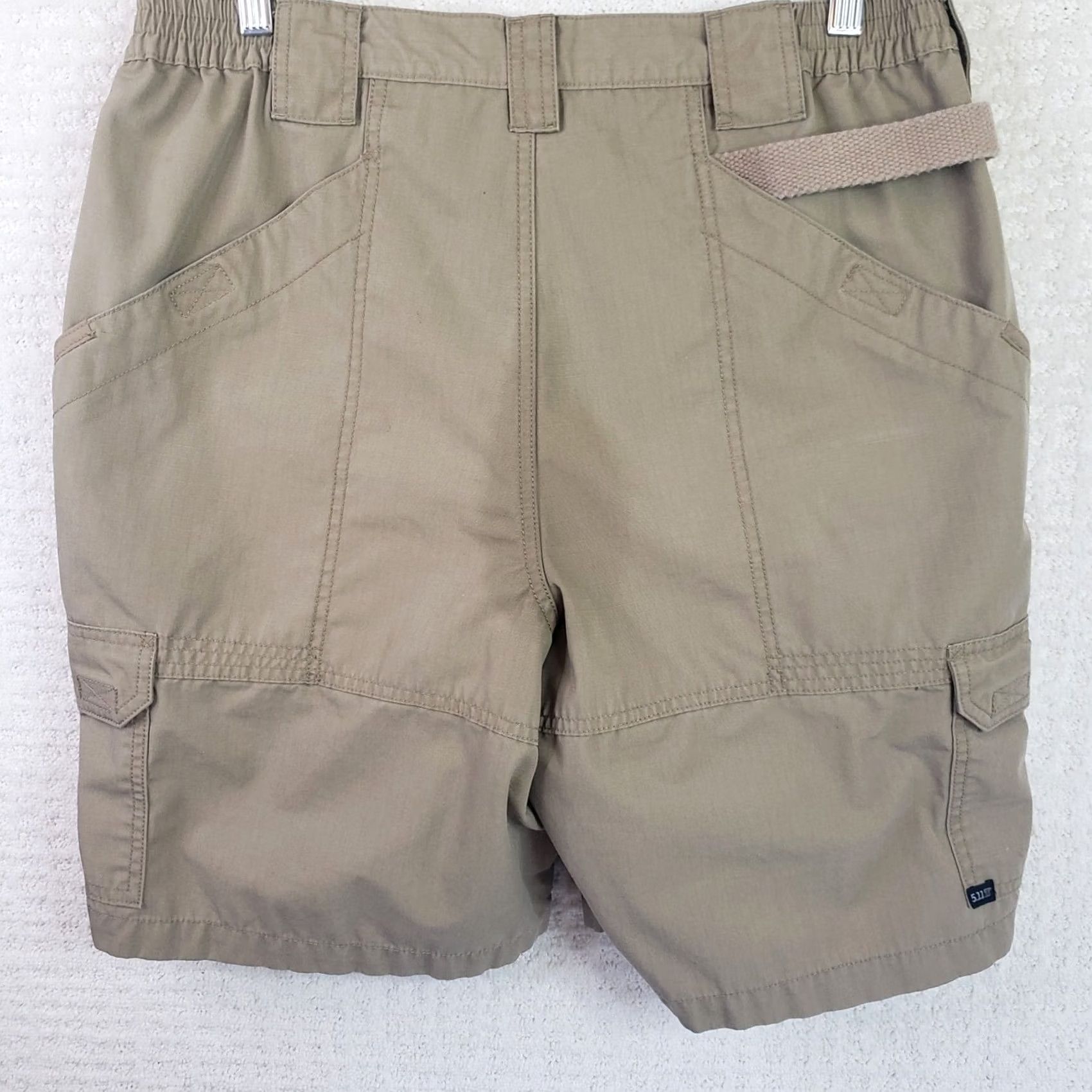 Vintage 5.11 Tactical Cargo Shorts Men's 34 X 9 Tan Khaki Utility Pockets Work Size US 34 / EU 50 - 6 Thumbnail