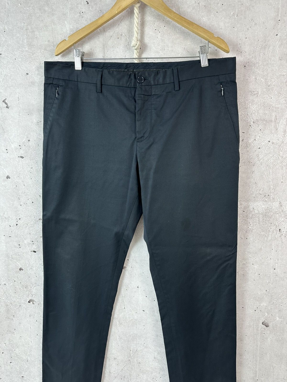 Dirk Bikkembergs Dirk Bikkembergs Sport Couture Navy Zip Pocket Men’s Pants Size US 34 / EU 50 - 2 Thumbnail