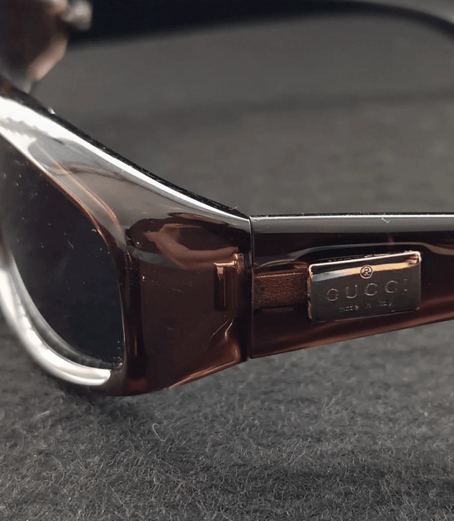 Gucci × Tom Ford × Vintage GUCCI Sunglasses GG2454 Shield Wrap Rimless Mask Tom Ford Size ONE SIZE - 4 Thumbnail