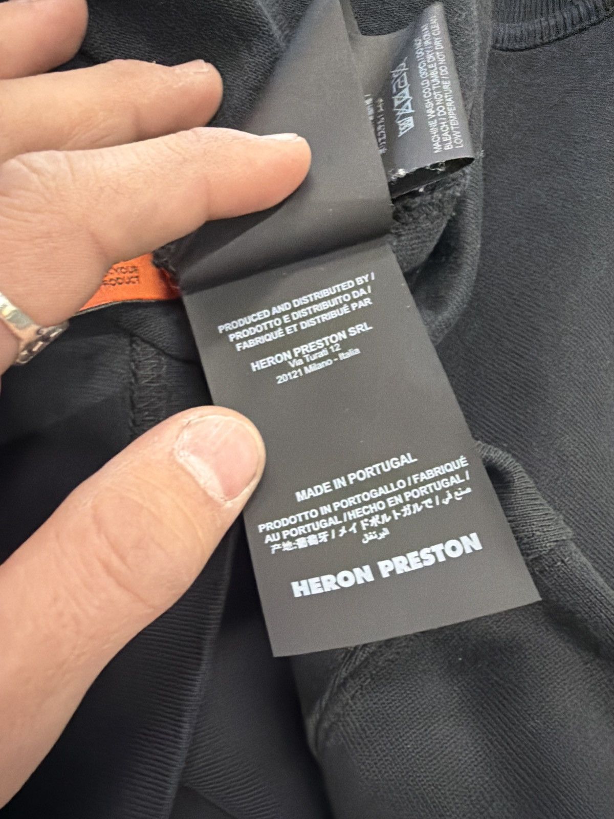 Heron Preston Heron Preston Logo Tee Size US XL / EU 56 / 4 - 7 Thumbnail