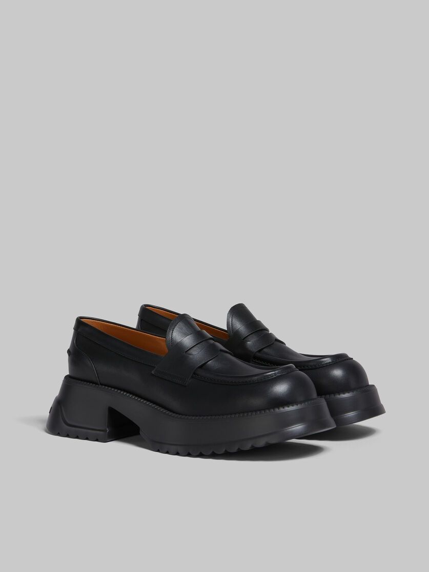 Marni o1f1d3z1025 Loafers With Platform Sole in Black Size US 8 / IT 38 - 2 Thumbnail