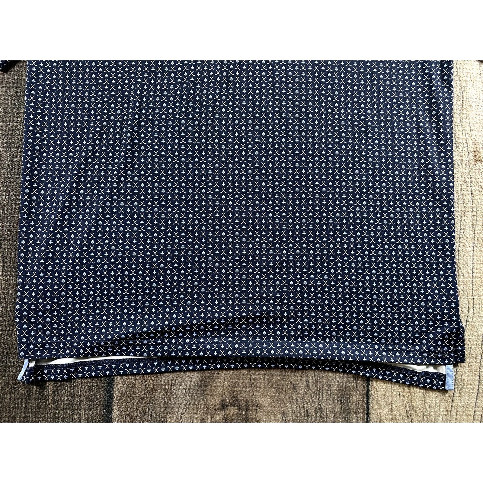 RLX Ralph Lauren RLX Ralph Lauren Mens Golf Clubs Spades Blue Polo Shirt Size US XL / EU 56 / 4 - 6 Thumbnail