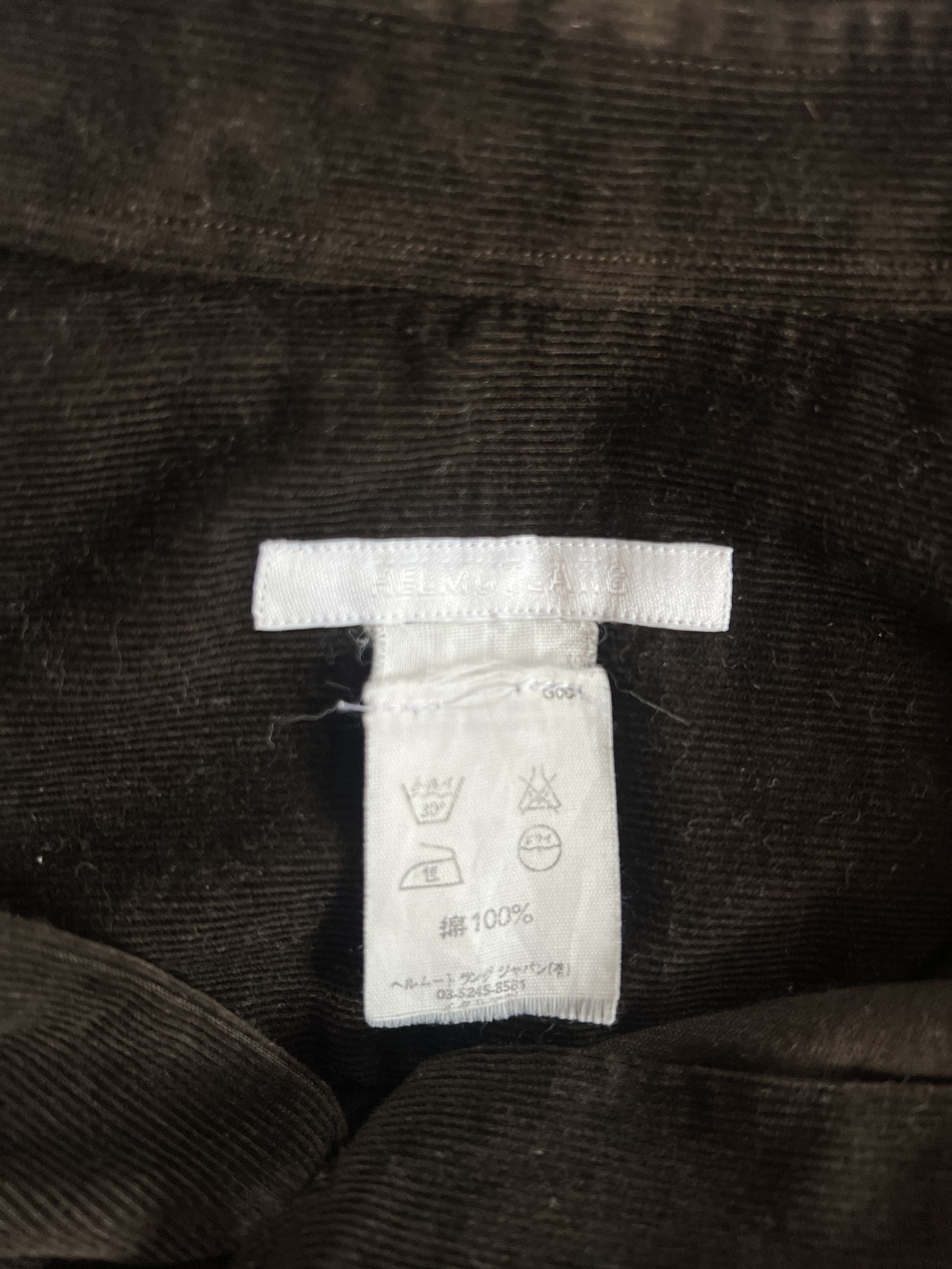 Helmut Lang Vintage Corduroy Shirt Size US S / EU 44-46 / 1 - 4 Thumbnail