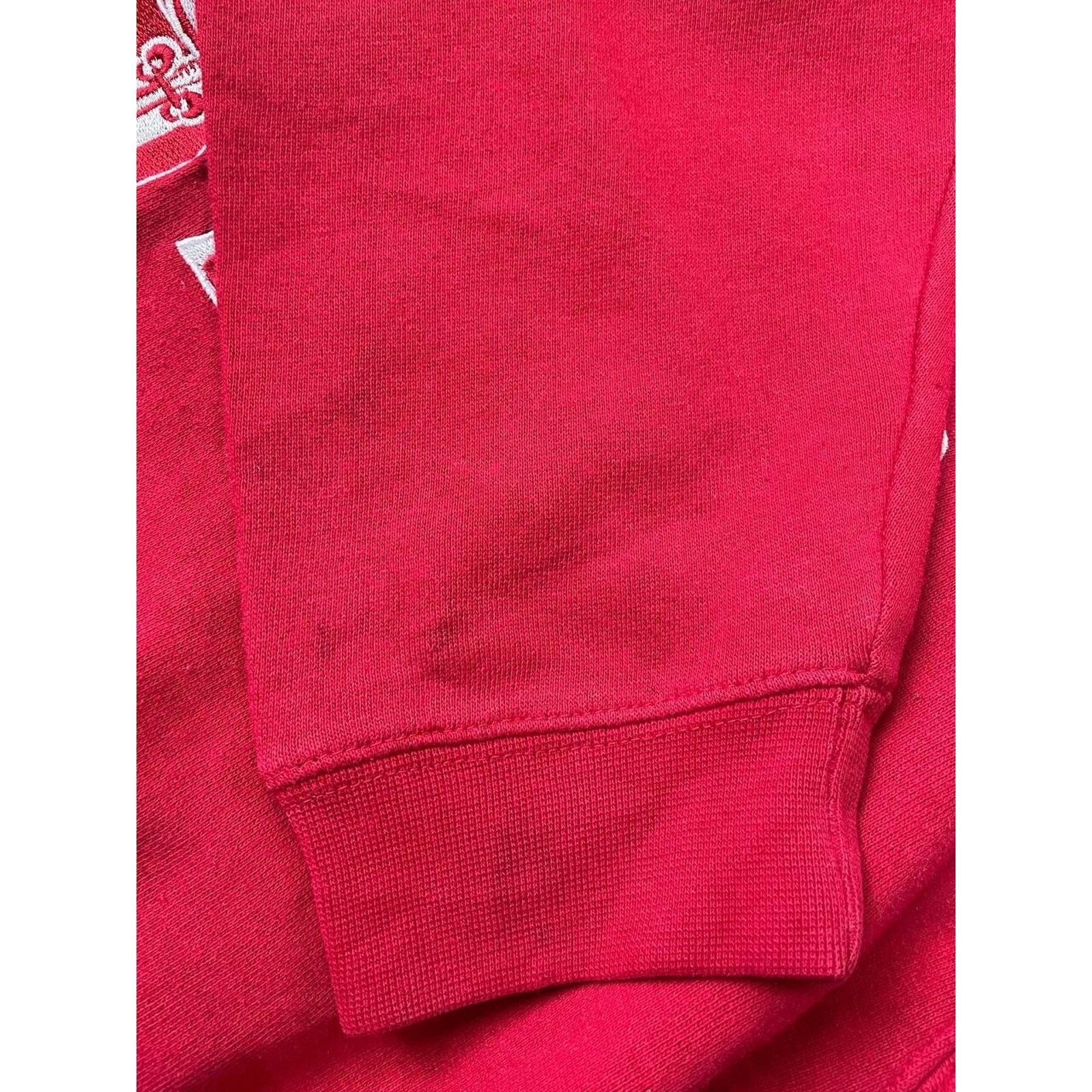 Vintage Vintage J America Fighting Saints Hockey Red Hoodie XL Size US XL / EU 56 / 4 - 9 Thumbnail