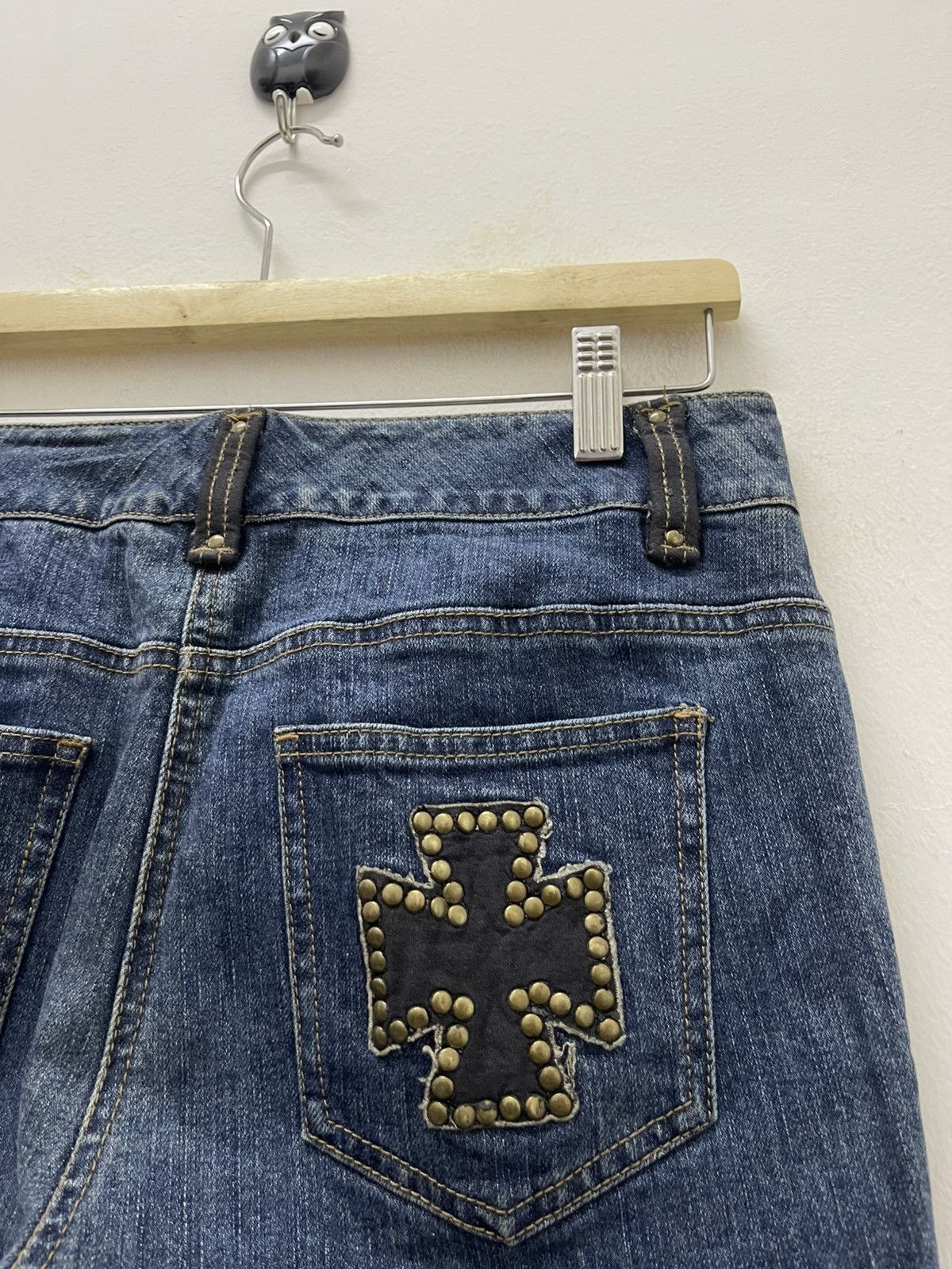 Seditionaries Rare Vintage INC Punk CH. Hearts Inspired Unisex Denim Size US 29 - 5 Thumbnail