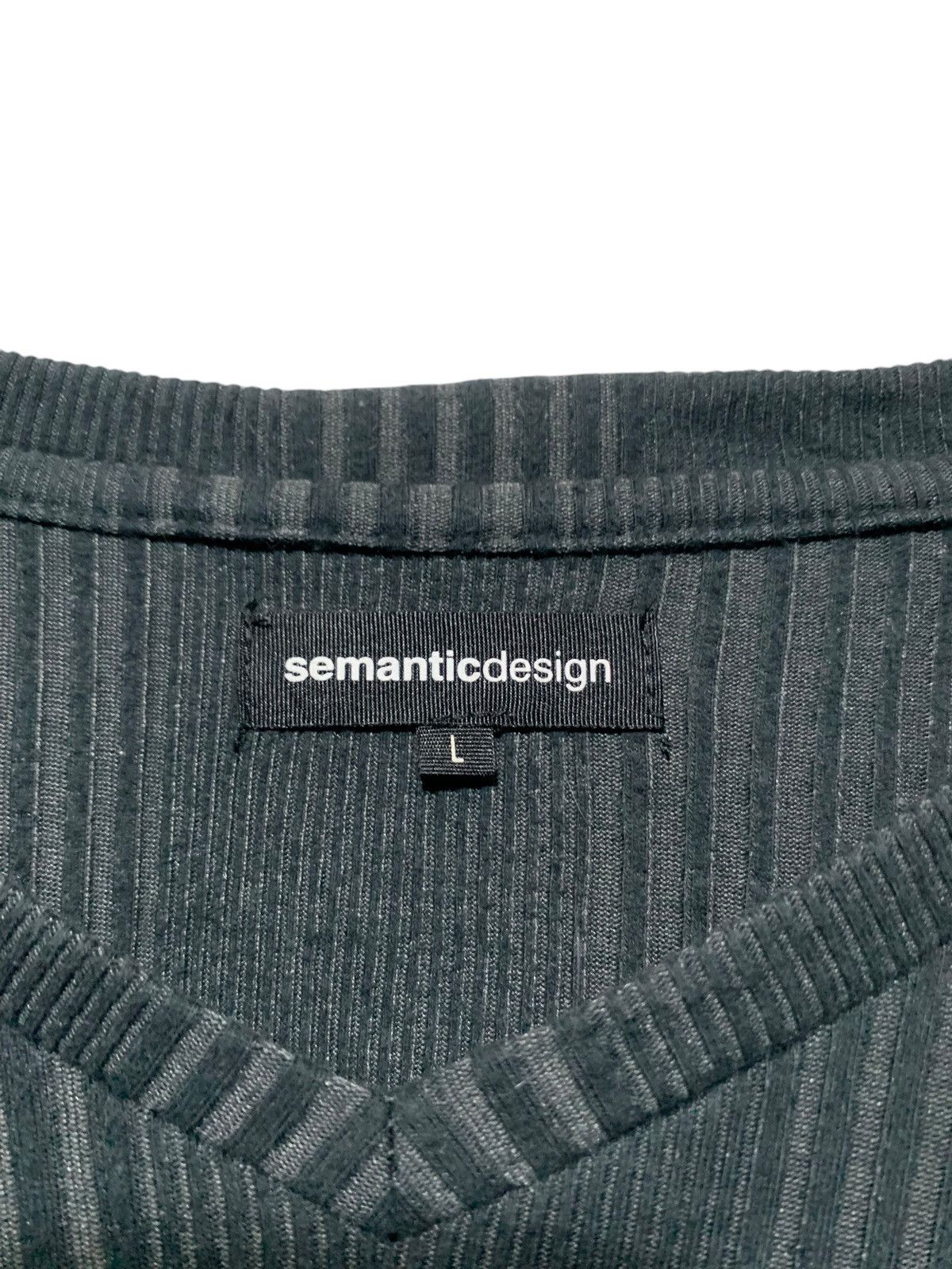 If Six Was Nine 2000s Semantic Design thermal longsleeve punk LGB styled Size US M / EU 48-50 / 2 - 6 Thumbnail