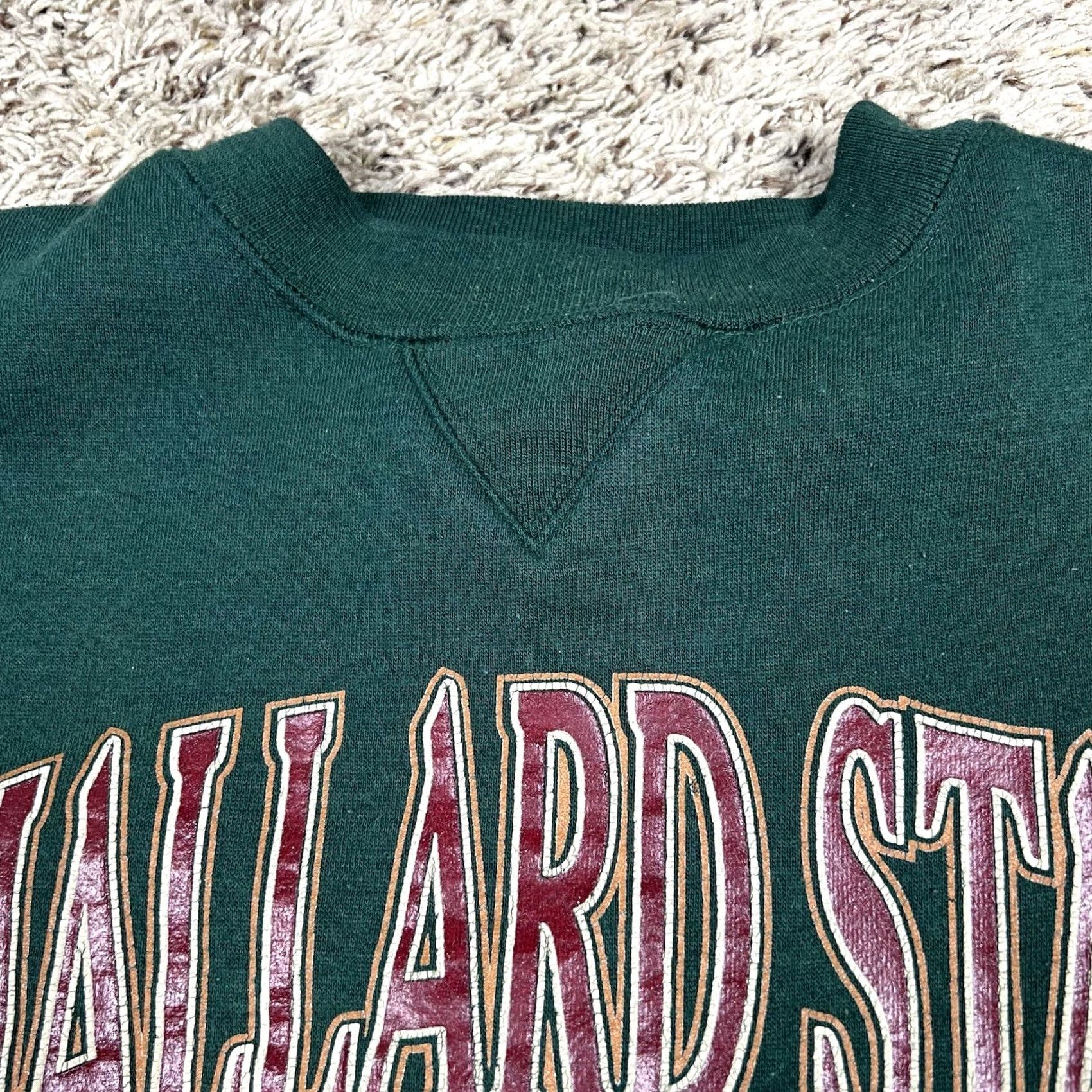 Vintage VINTAGE Midwest Mallard State Duck Graphic Gusset Crewneck Large Hunting Sweatshirt Mens Size US L / EU 52-54 / 3 - 6 Thumbnail
