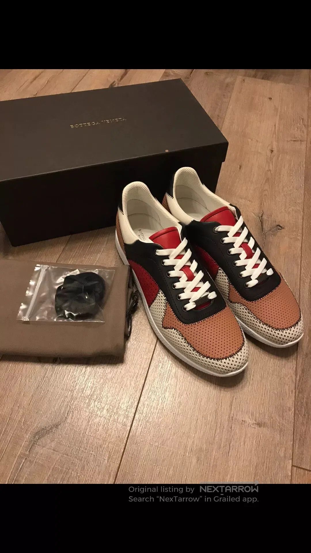 Bottega Veneta Bottega Veneta Color-Block Leather Casual Shoes. Size US 8 / EU 41 - 1 Thumbnail