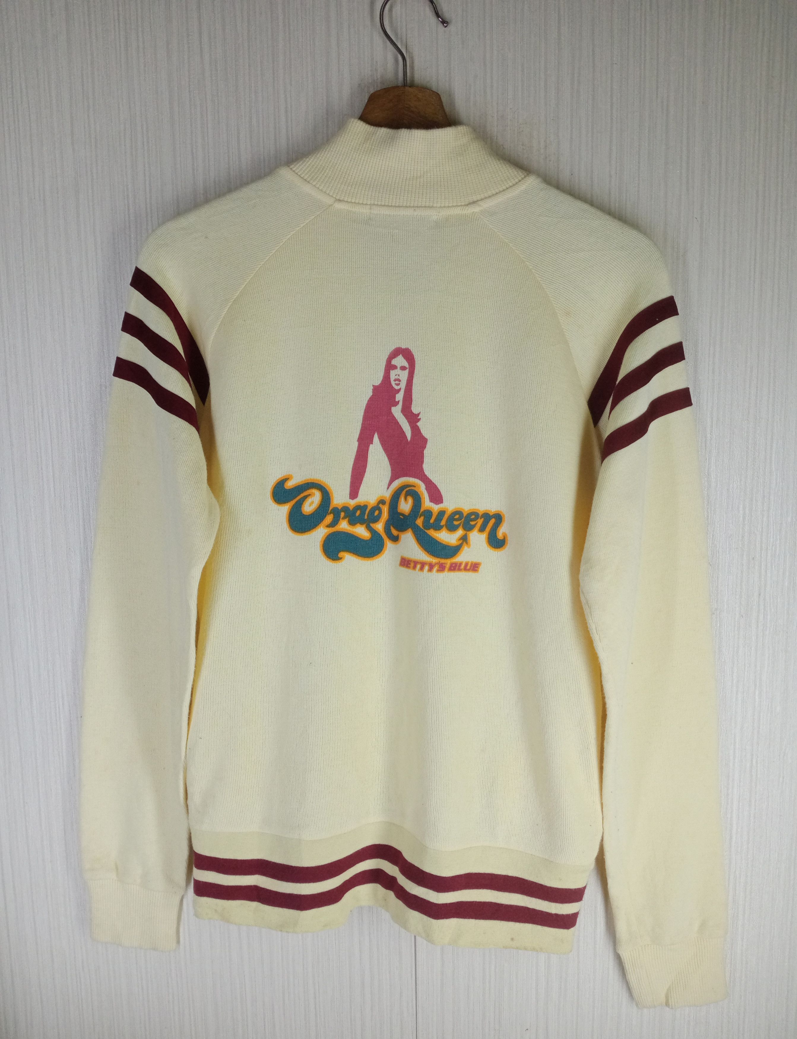 Hysteric Glamour Rare Drag Queen Betty's Blue Shinji Abe Zipper Sweater Size US M / EU 48-50 / 2 - 1 Thumbnail