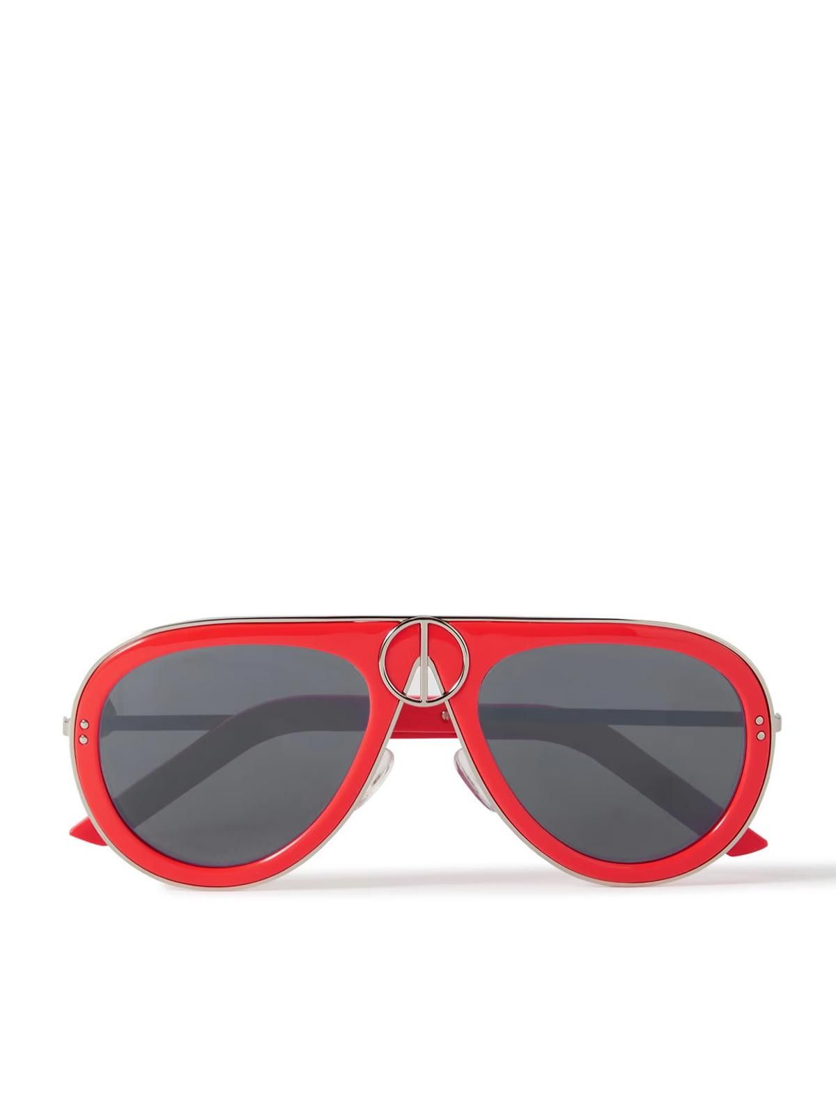 Other Clean Waves Inez & Vinoodh red aviator sunglasses Size ONE SIZE - 4 Thumbnail