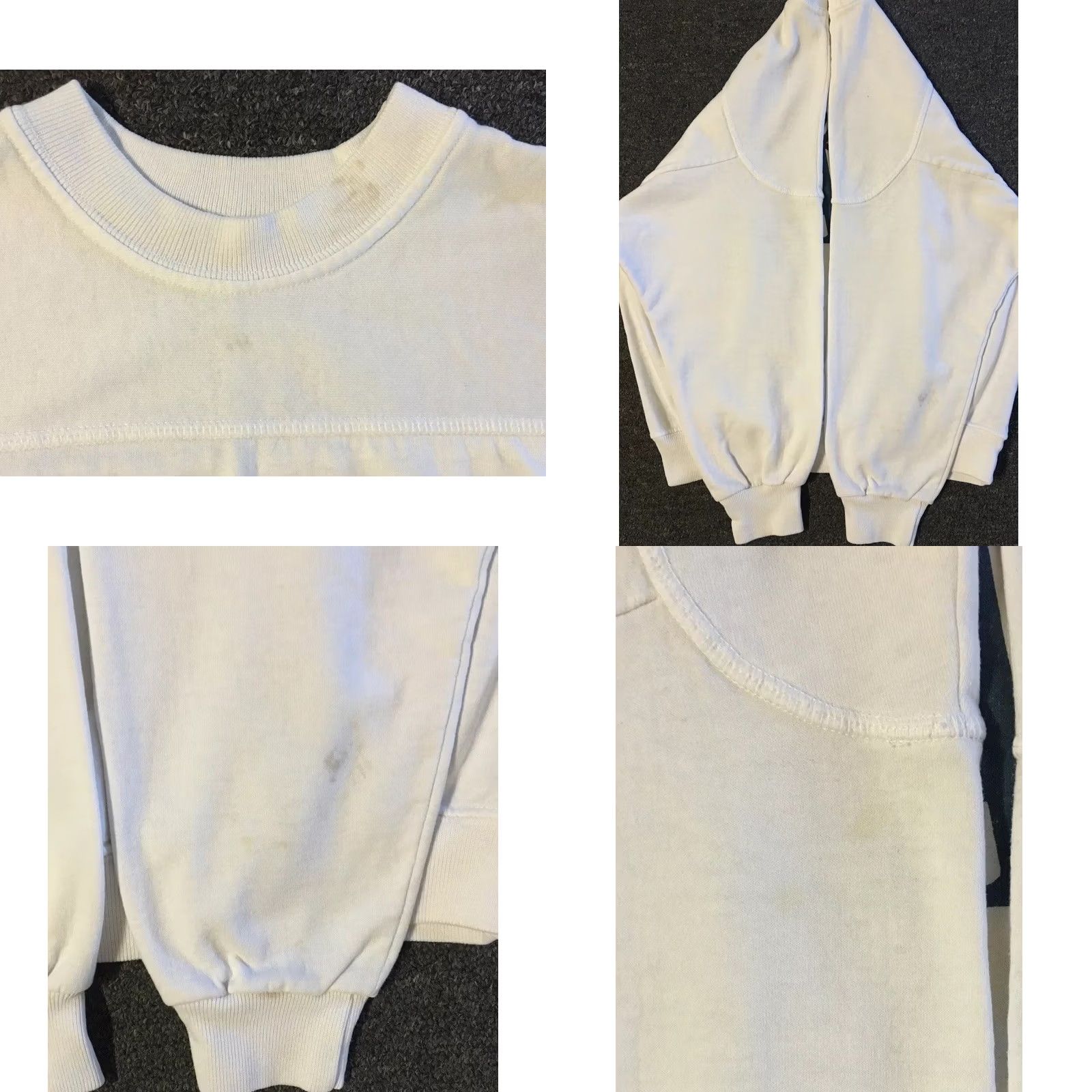 Guess VINTAGE Guess Jeans Hoodie Women L USA White Distressed Spellout 90s 80s Grunge Punk Hip Hop Retro Basketball Summer amer Womens Size L / US 10 / IT 46 - 8 Thumbnail