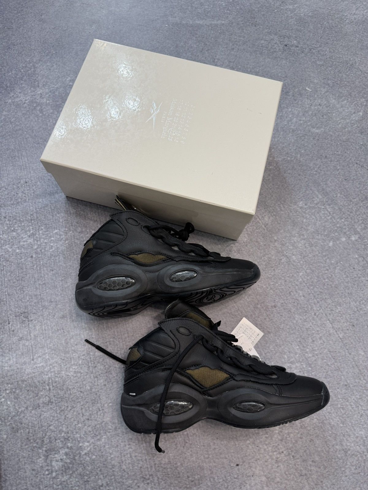 Maison Margiela × Reebok Maison Margiela x Reebok Project 0 TQ Memory OF Black Size US 7 / EU 40 - 3 Thumbnail