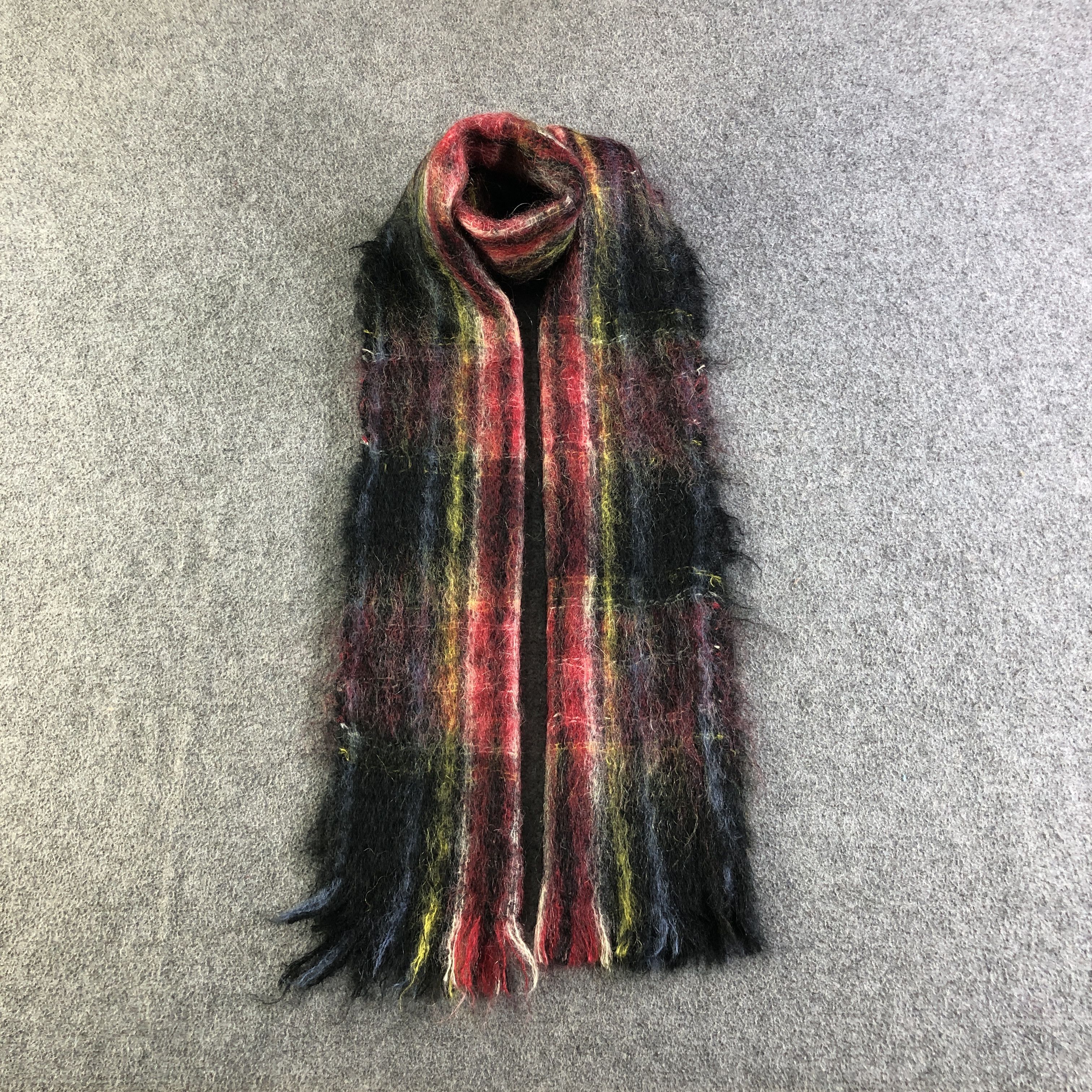 Vintage Glen Cree Tartan Mohair Scarf Muffler Neckwear V2764 Size ONE SIZE - 1 Thumbnail