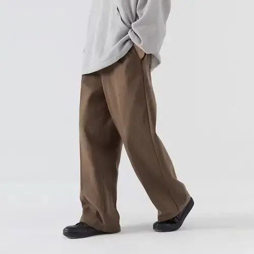 Japanese Brand 20AW Indigo Union Japan Light Khaki Flannel Pants Size US 32 / EU 48 - 1 Thumbnail