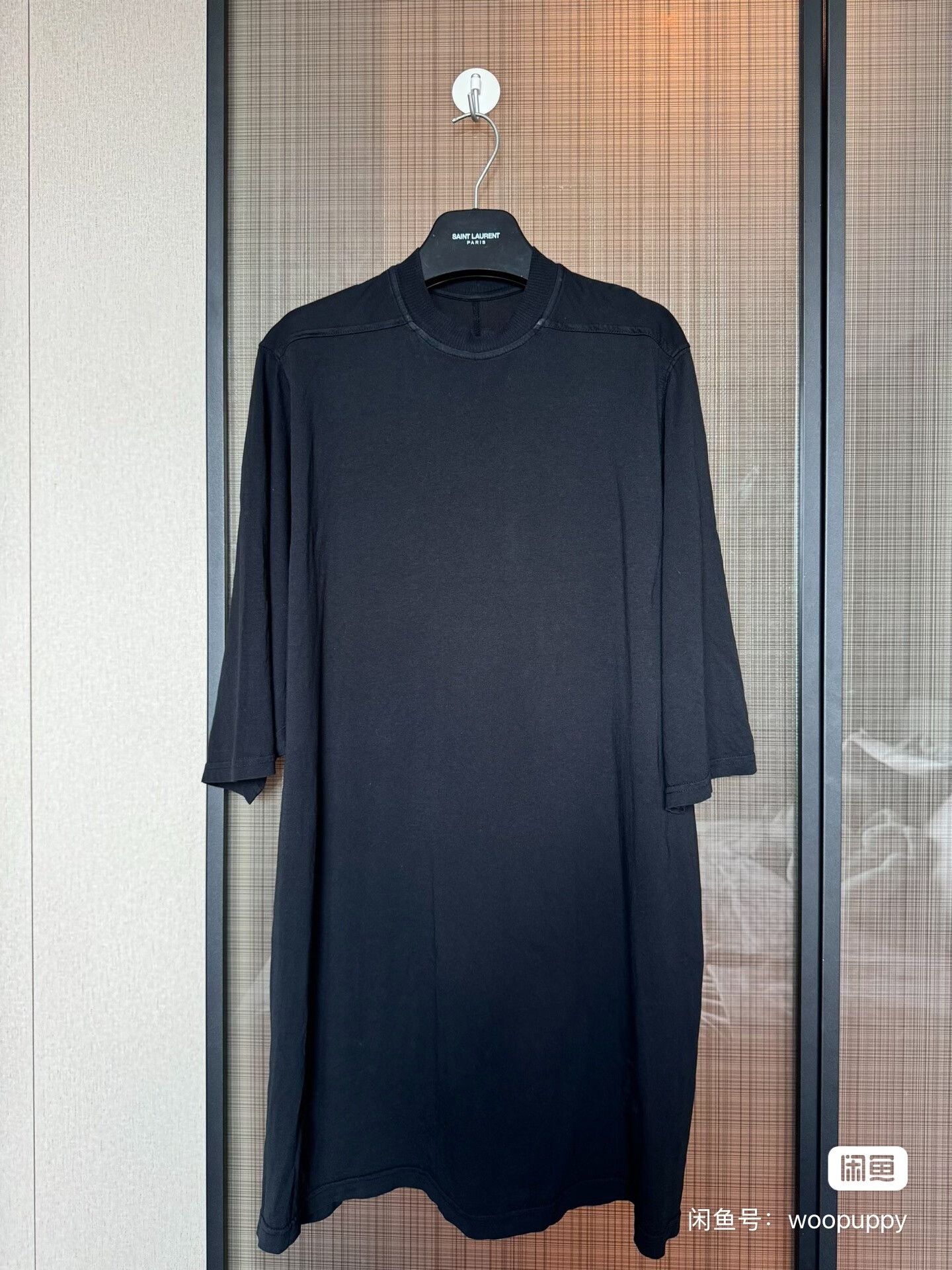 Rick Owens Drkshdw black oversized short sleeve t-shirt Size US L / EU 52-54 / 3 - 1 Thumbnail