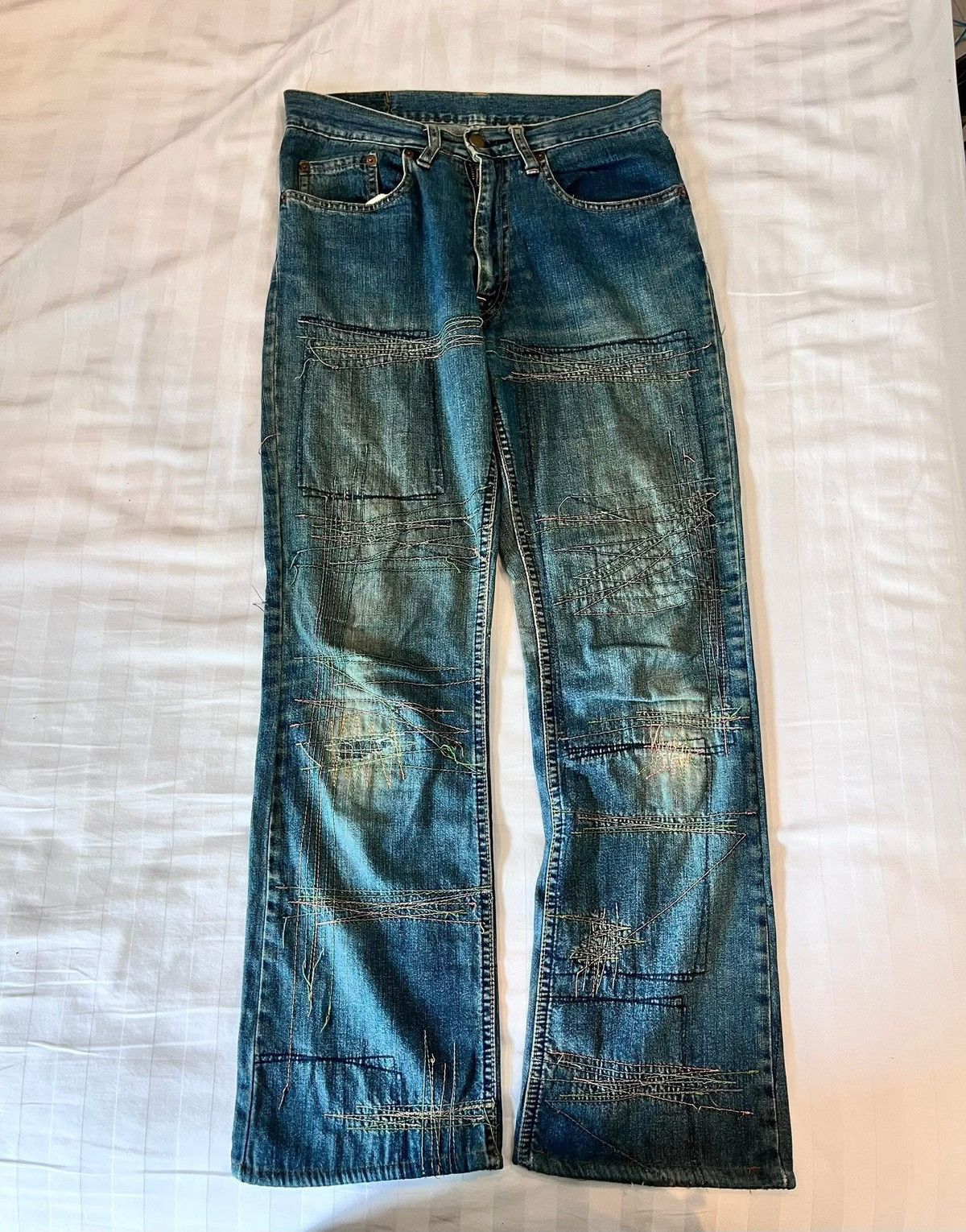 Hysteric Glamour × Japanese Brand RARE Hysteric Glamour Kinky Denims Size US 30 / EU 46 - 1 Thumbnail