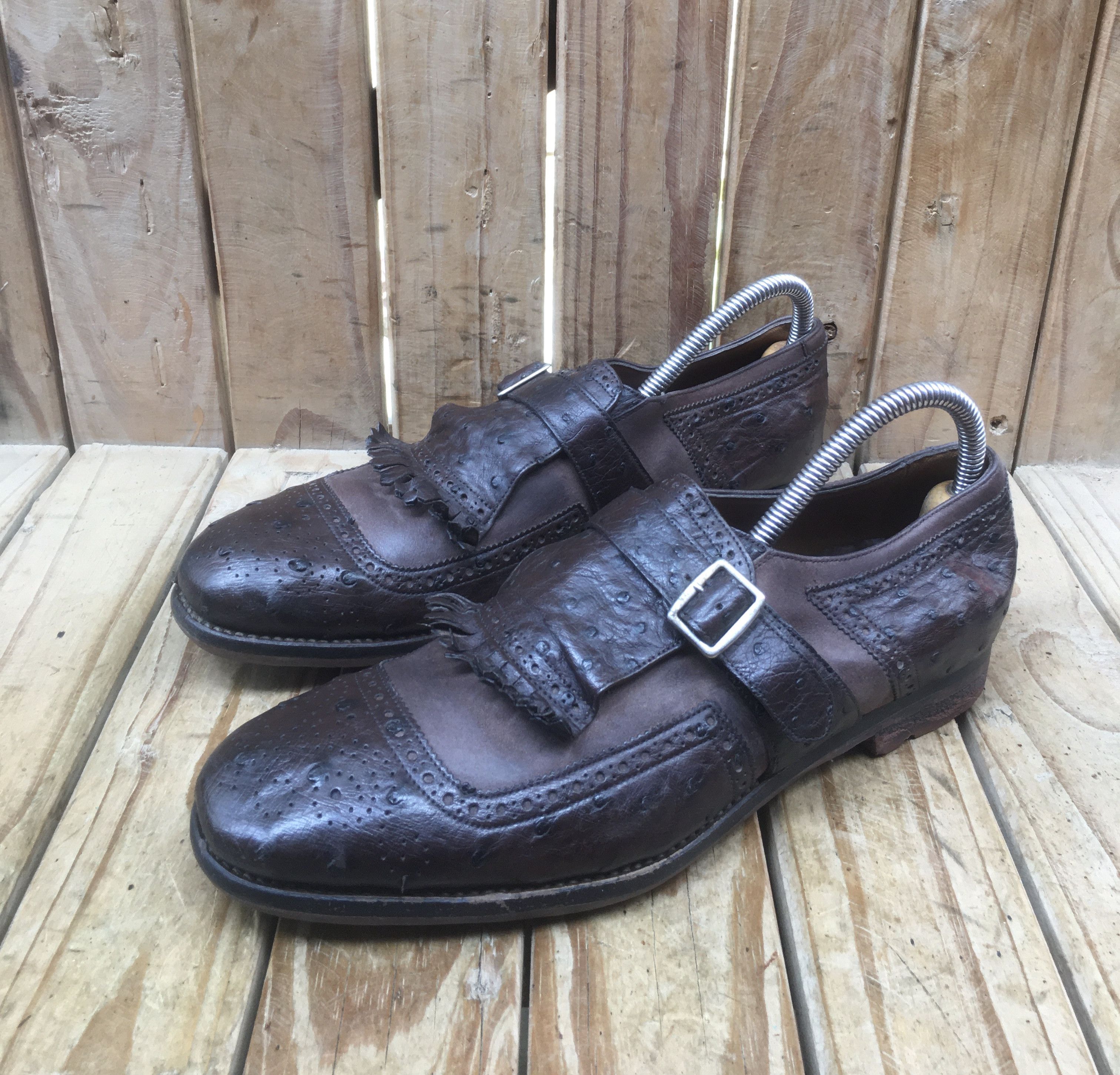 Church's church's 'Shanghai' Monk strap dress shoes UK 6AAA Size US 7 / EU 40 - 16 Thumbnail