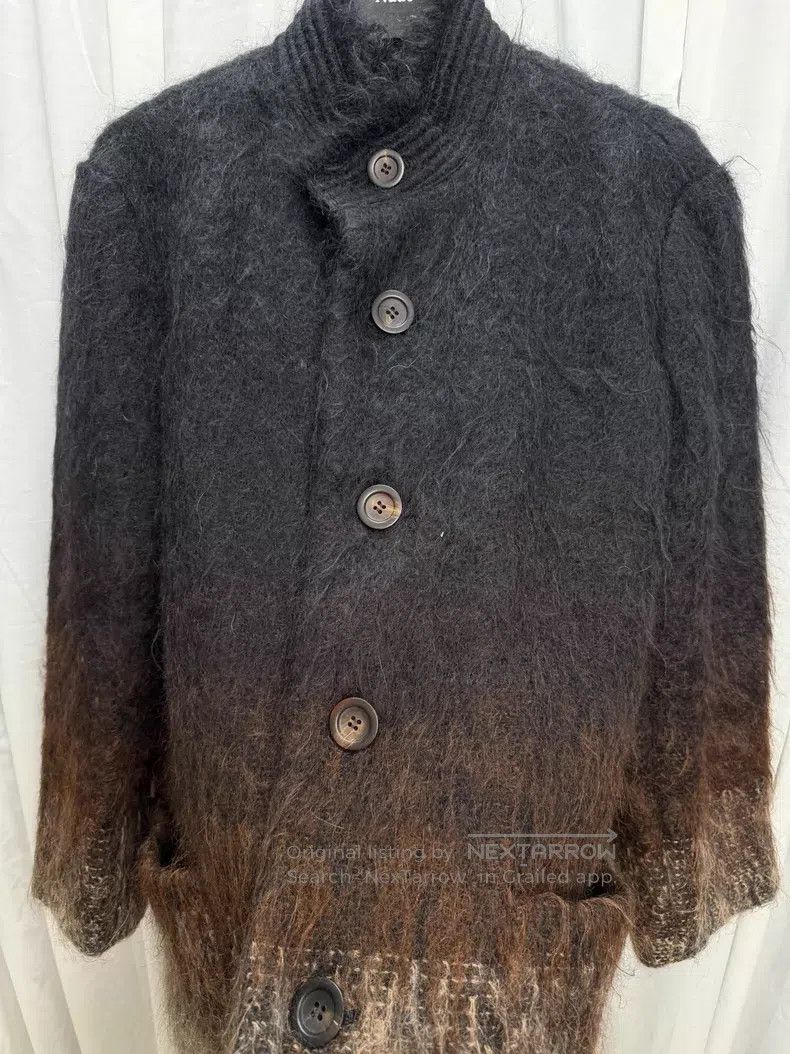 Issey Miyake Issey Miyake Gradient cashmere collar coat| Size M / US 6-8 / IT 42-44 - 5 Thumbnail