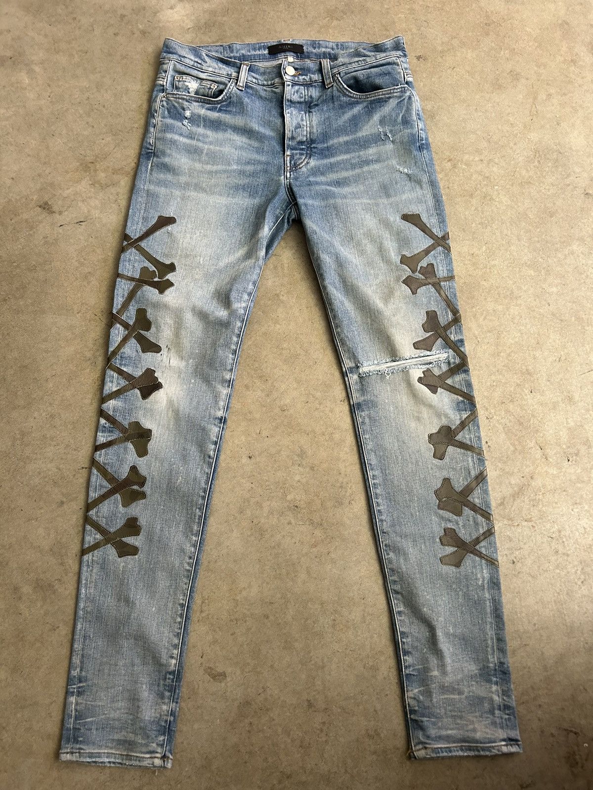 Amiri CAMO BONE AMIRI JEANS Size US 34 / EU 50 - 1 Thumbnail